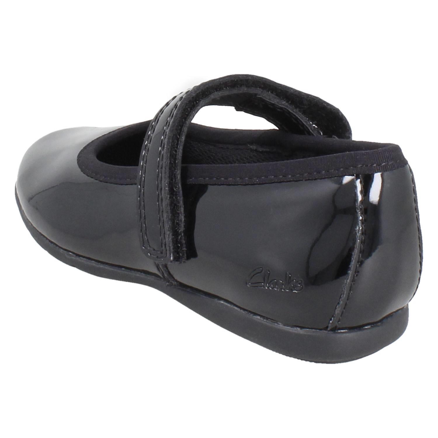 Girls Clarks Synthetic Leather Classic Mary Jane School Shoes *Dance Wish* - Picture 13 of 19