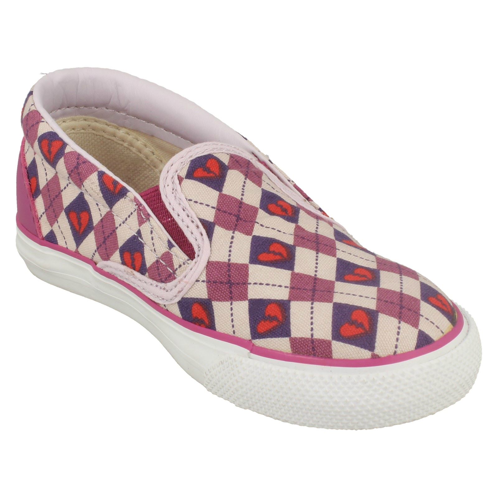 Girls Converse Slip On Shoes 'Inft Skid Grip Ev' - Picture 3 of 10
