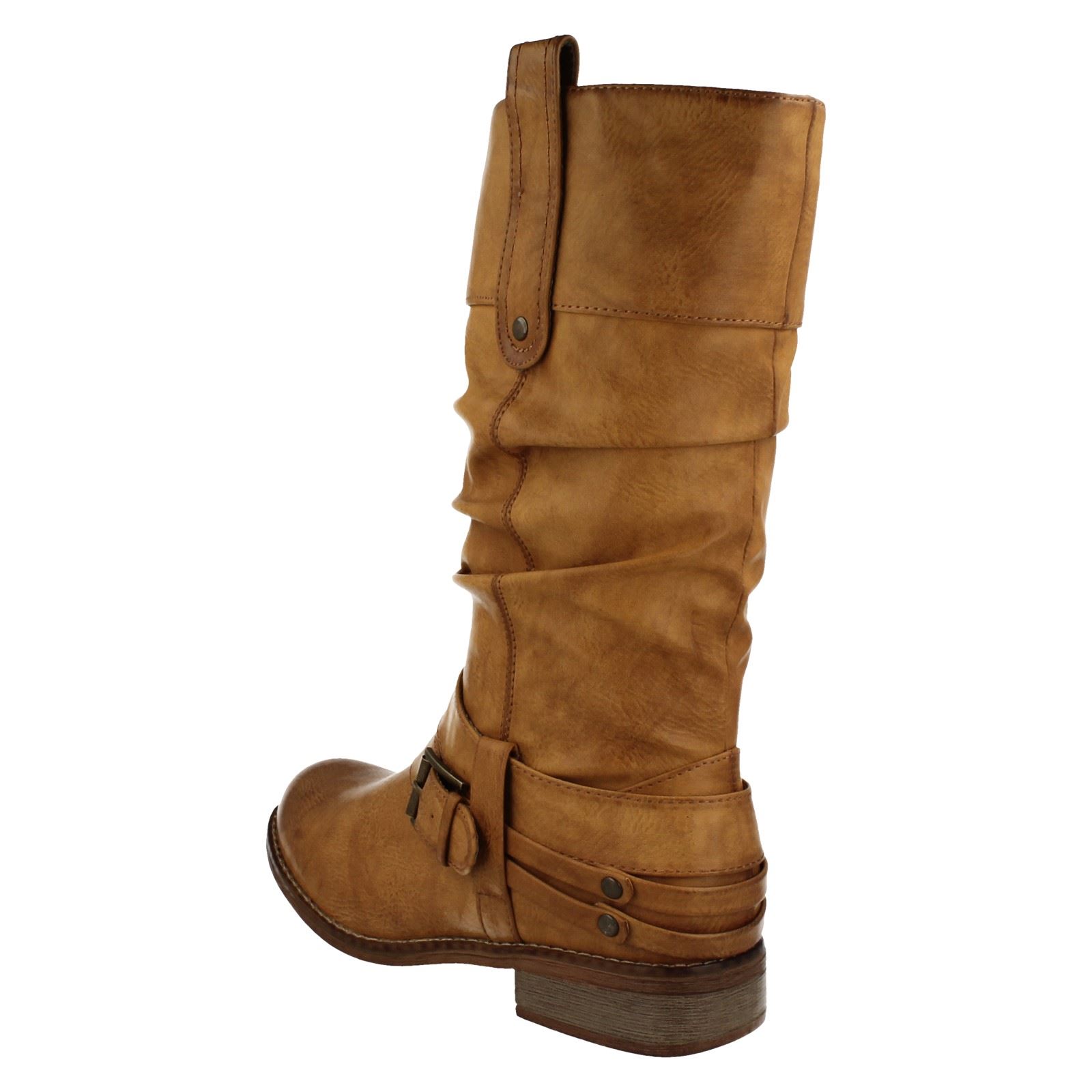 Ladies Rieker Mid Calf Fashion Boots 95672 | eBay
