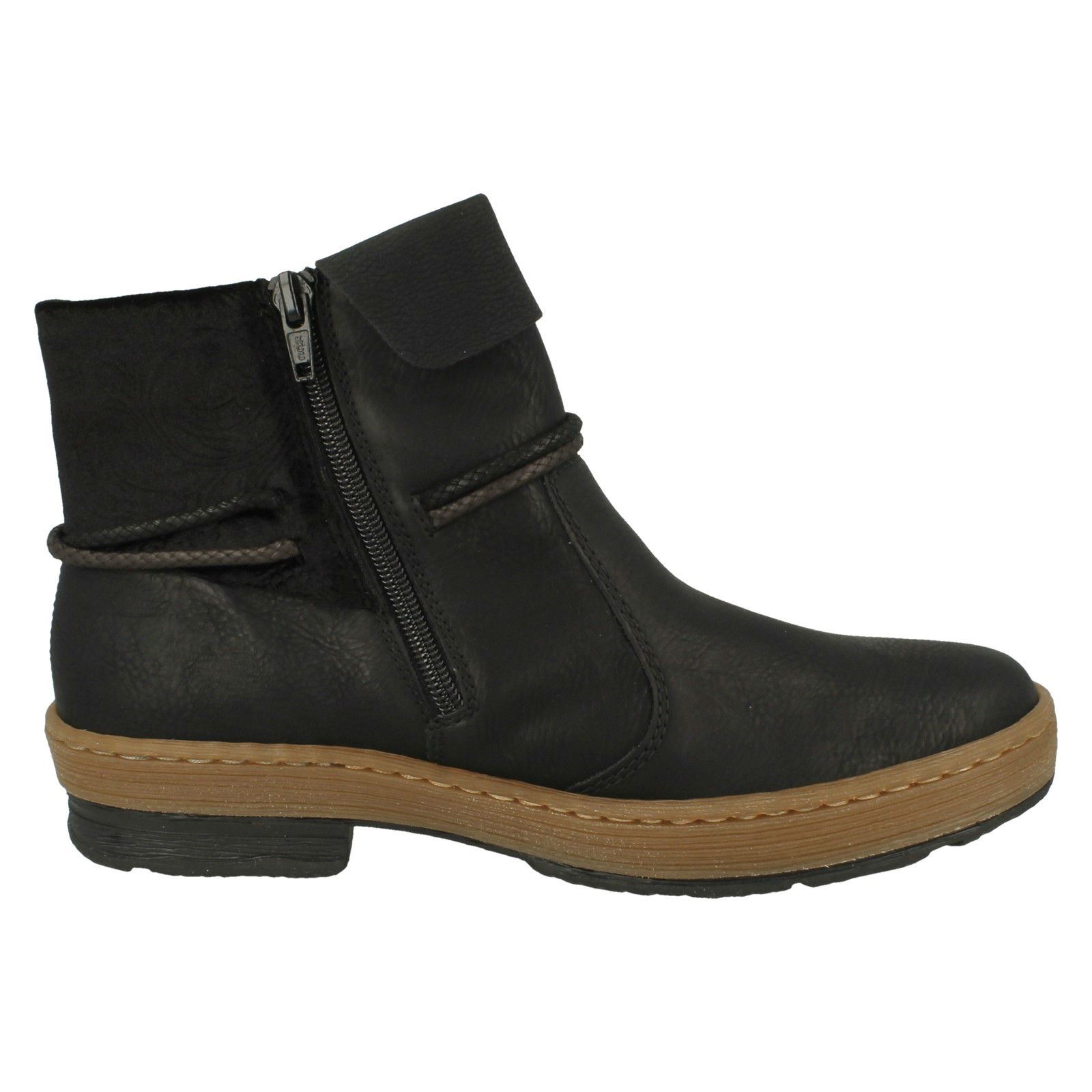 Womens Womens Womens Rieker Casual Ankle Boots - Z6771 563688 Womens Womens Womens Rieker Casual Ankle Boots - Z6771 563688