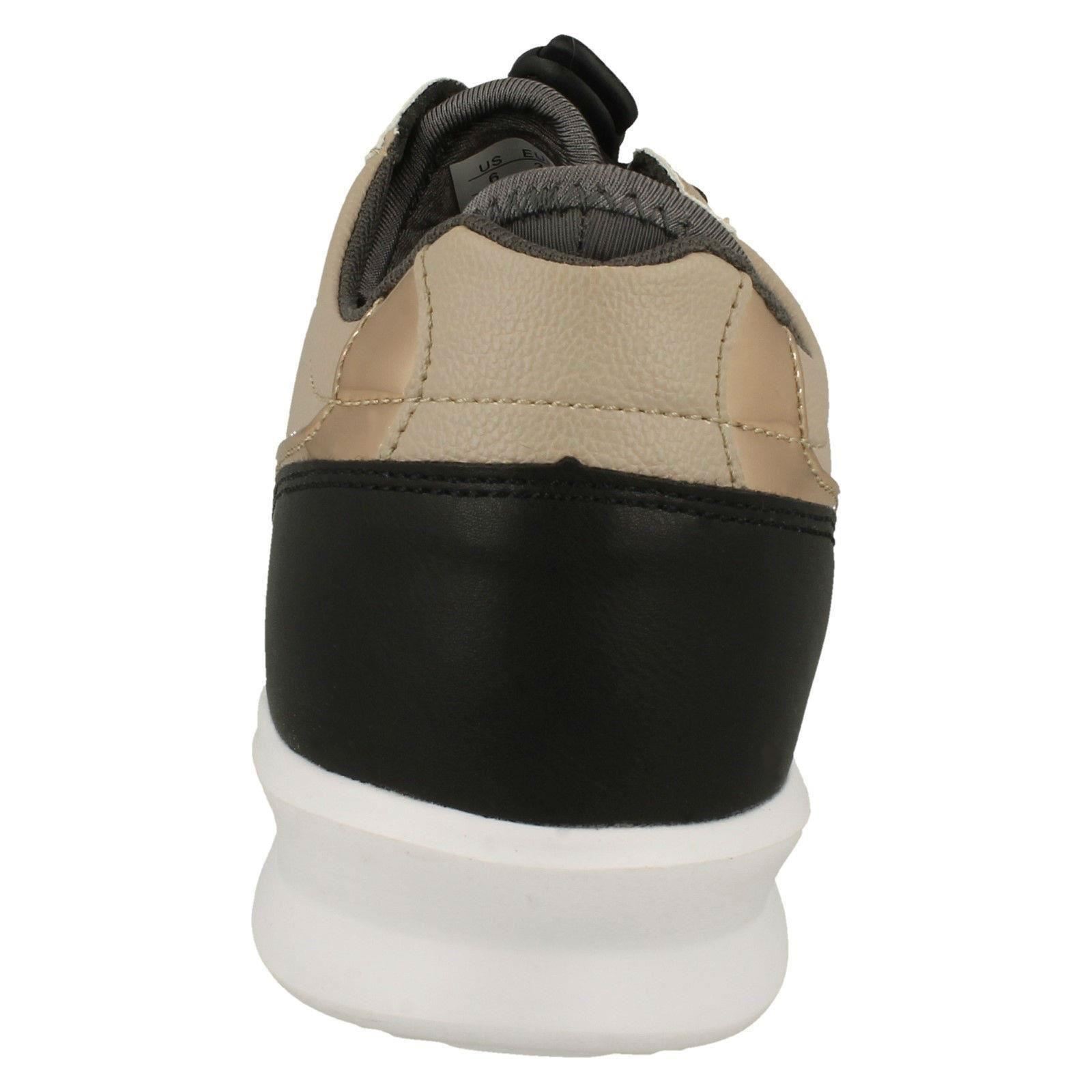 Ladies ELLE SPORT Stylish Elasticated Strap Detailed Trainers F7R098 | eBay