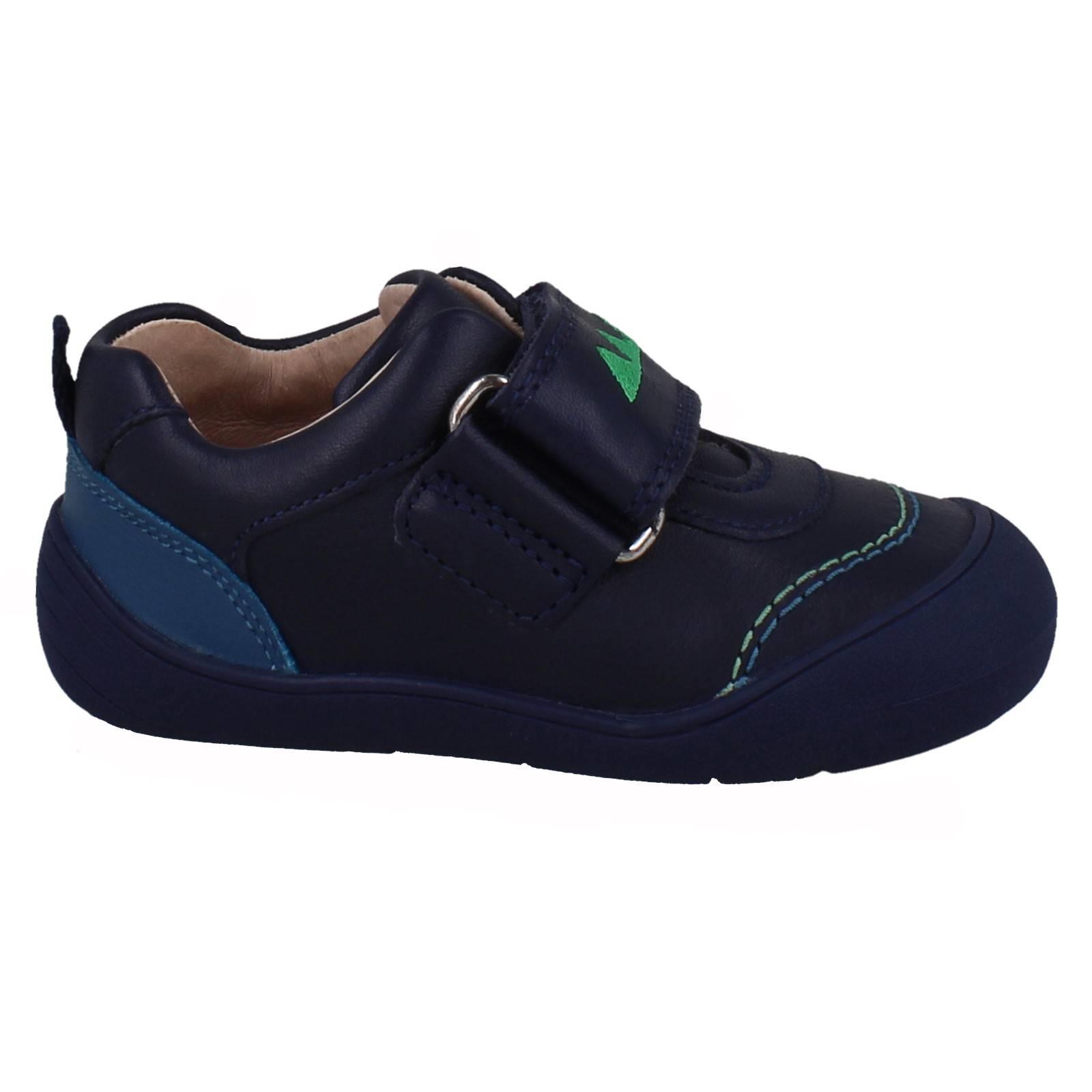 Boys Startrite Padded Soft Leather First Walking Dinosaur Shoes Tread - Picture 7 of 10