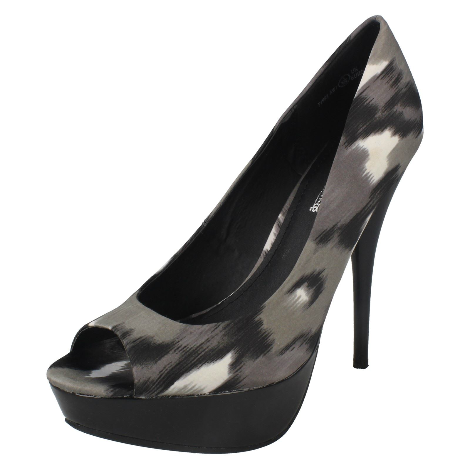Zapato de corte con plataforma de tacón alto para damas - Imagen 2 de 19