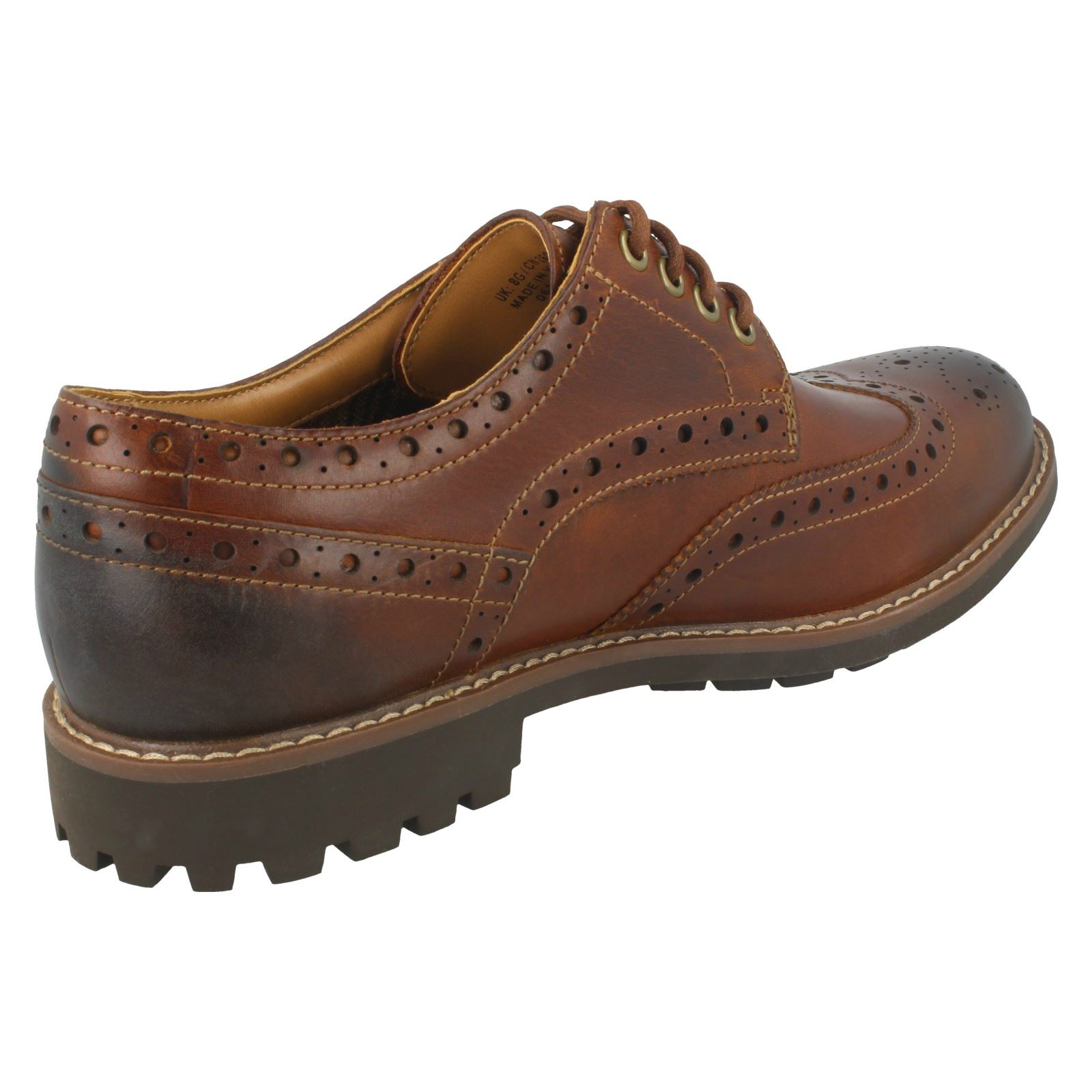 Herren Clarks Clarks Clarks Brogue Schuhes Montacute Wing 8663ea Herren Clarks Clarks Clarks Brogue Schuhes Montacute Wing 8663ea