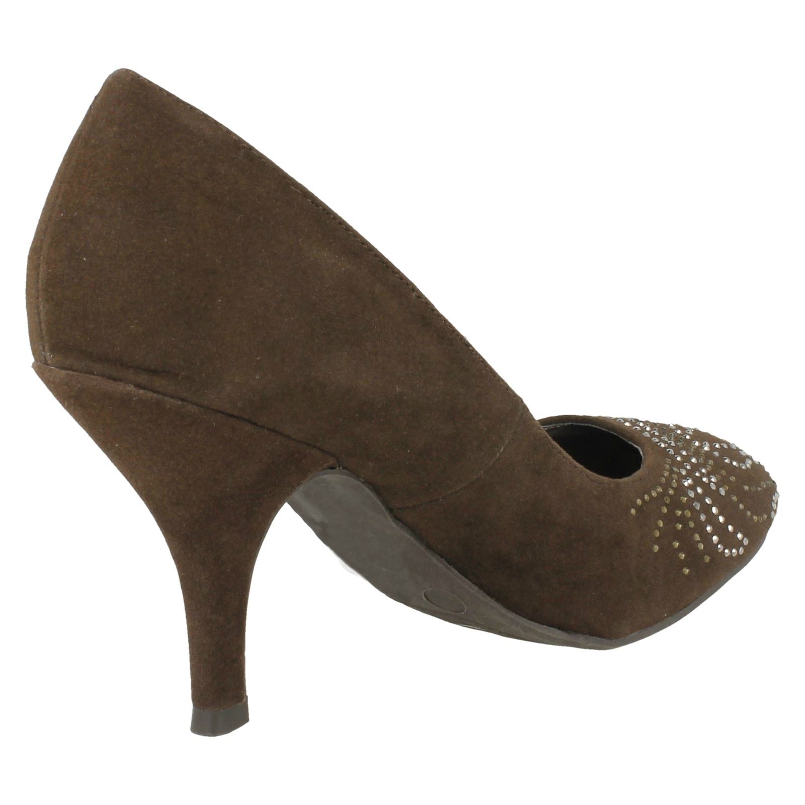 Zapatos de corte para dama Anne Michelle con patrón de diamante - Imagen 17 de 36