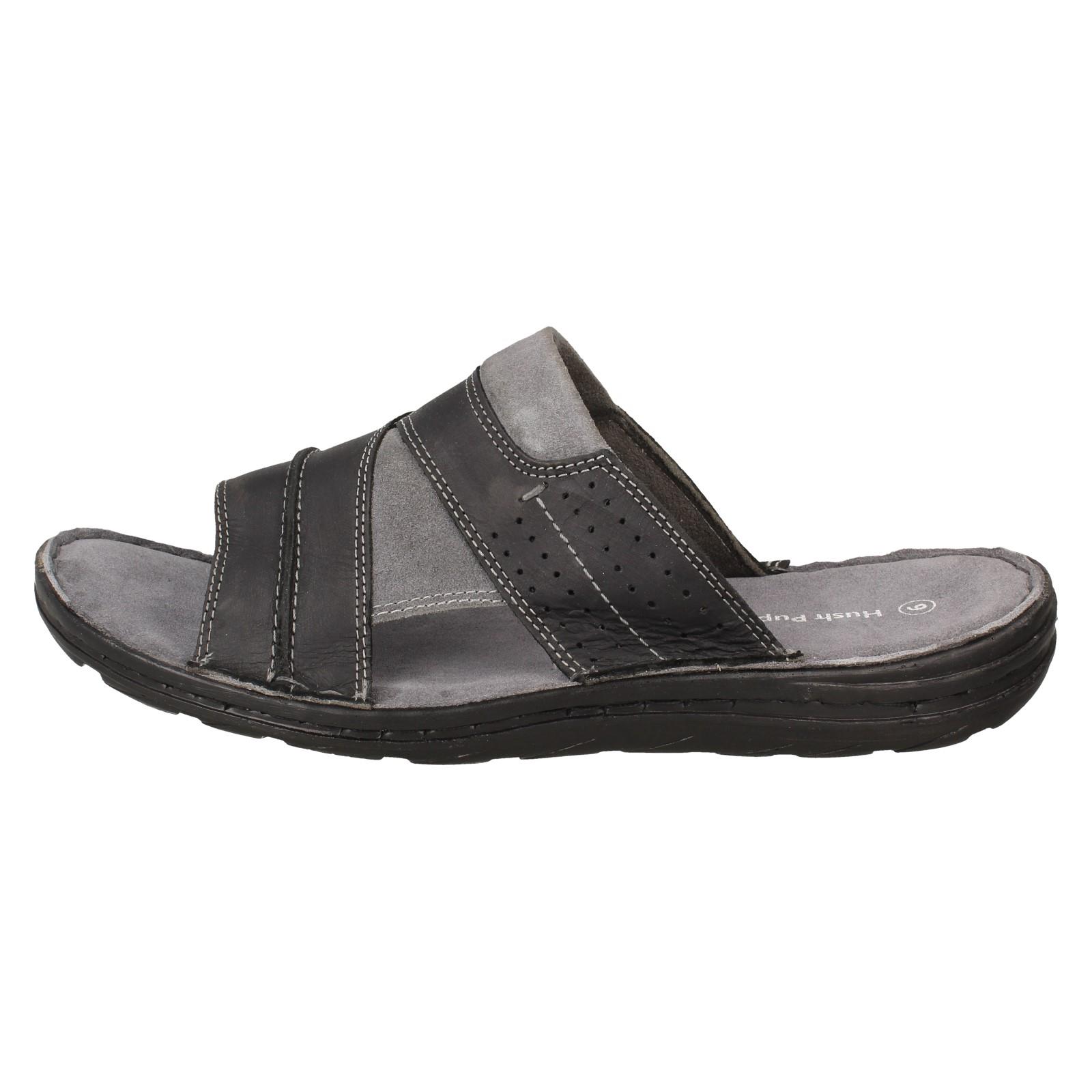 Mens Hush Puppies Casual Mule Sandals 'Archer' - Picture 15 of 19