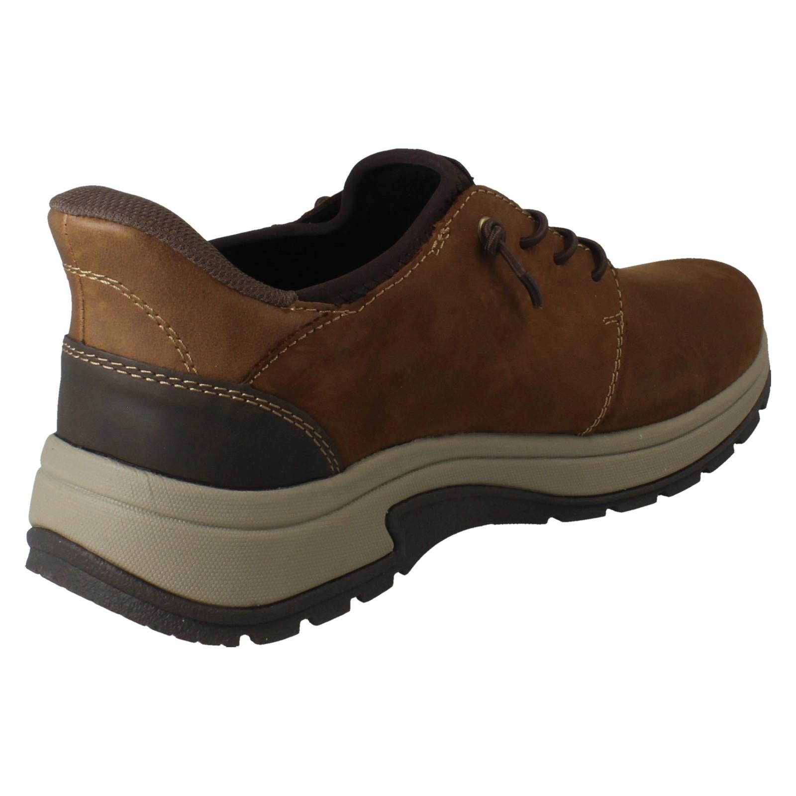 Mens Rieker Extra Wide Elasticated Lace Casual Suede Shoes 11050 - Picture 15 of 19