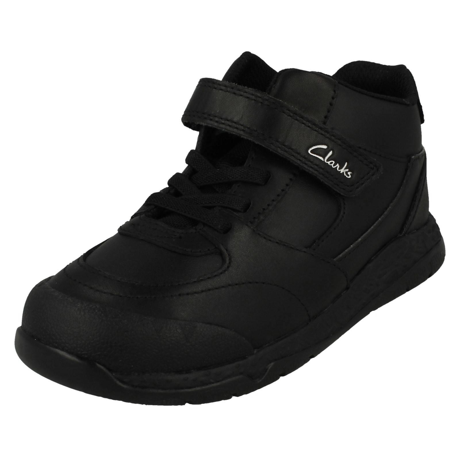 Botines al tobillo informales diarios informales con gancho y bucle para niños Clarks Steggy Stomp K - Imagen 2 de 10