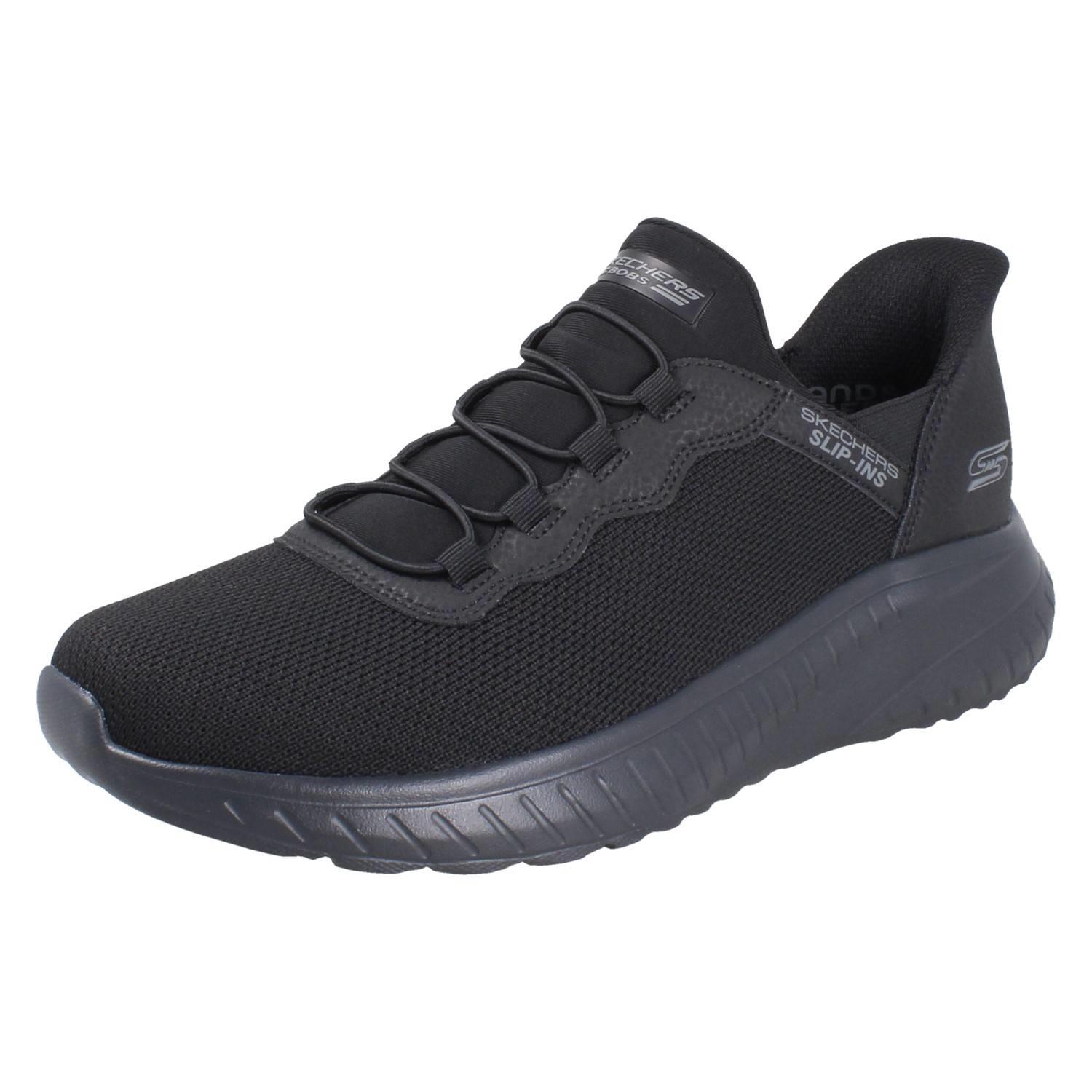 Hommes Skechers Vegan Slip-Ins Mains Gratuit Baskets à Enfiler Daily Hype 118300 - Picture 2 of 10