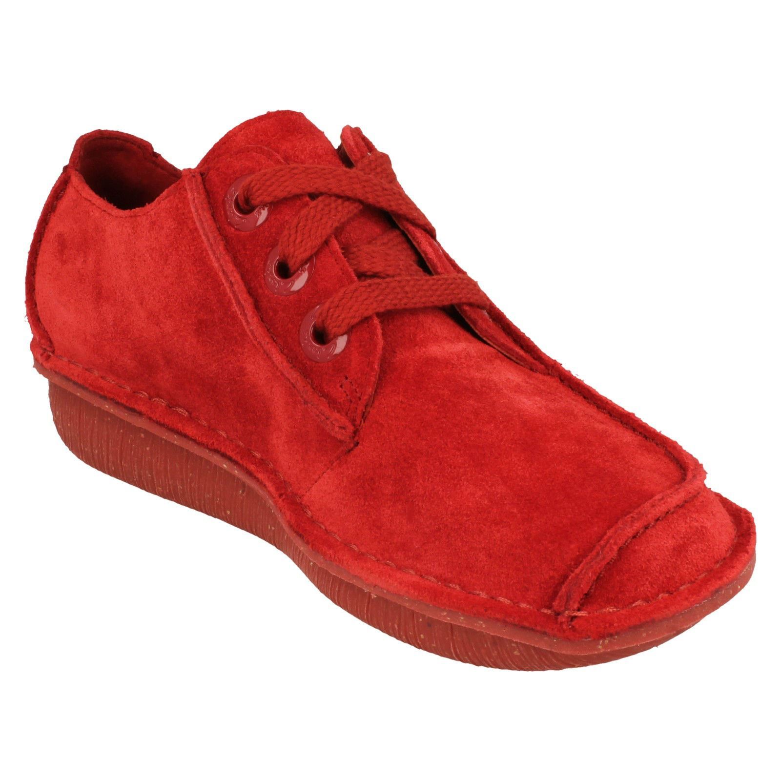 Scarpe Casual In Pelle Clarks Da Donna Lace Up Funny Dream - Picture 85 of 145