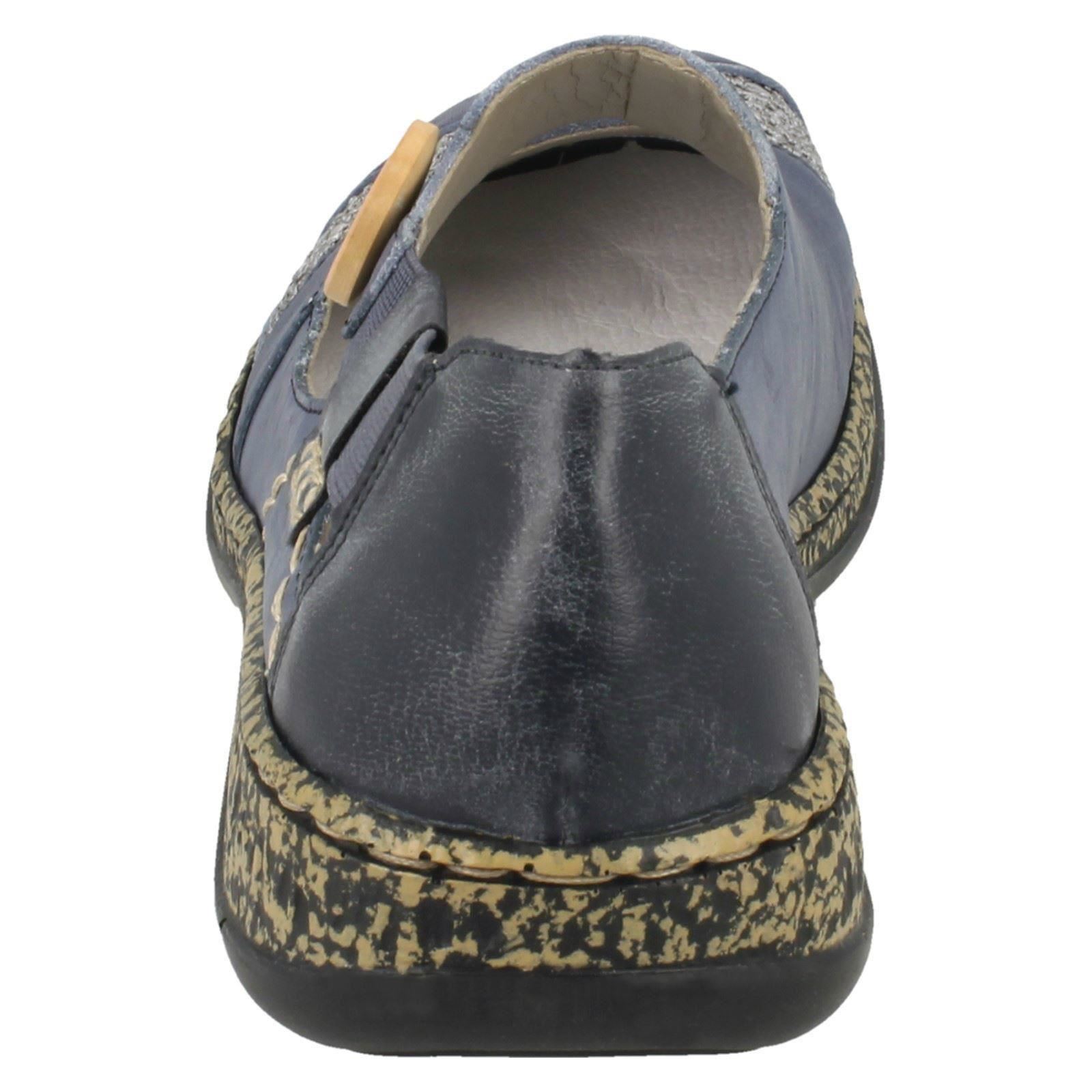 Ladies Rieker Rieker Rieker Casual Flat shoes 46324 31e4eb Ladies Rieker Rieker Rieker Casual Flat shoes 46324 31e4eb