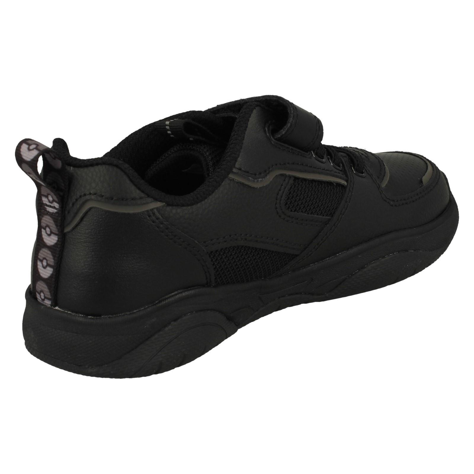 Boys Pokémon Collection By Clarks Smart Lightweight School Shoes Grip Trade - Picture 6 of 10