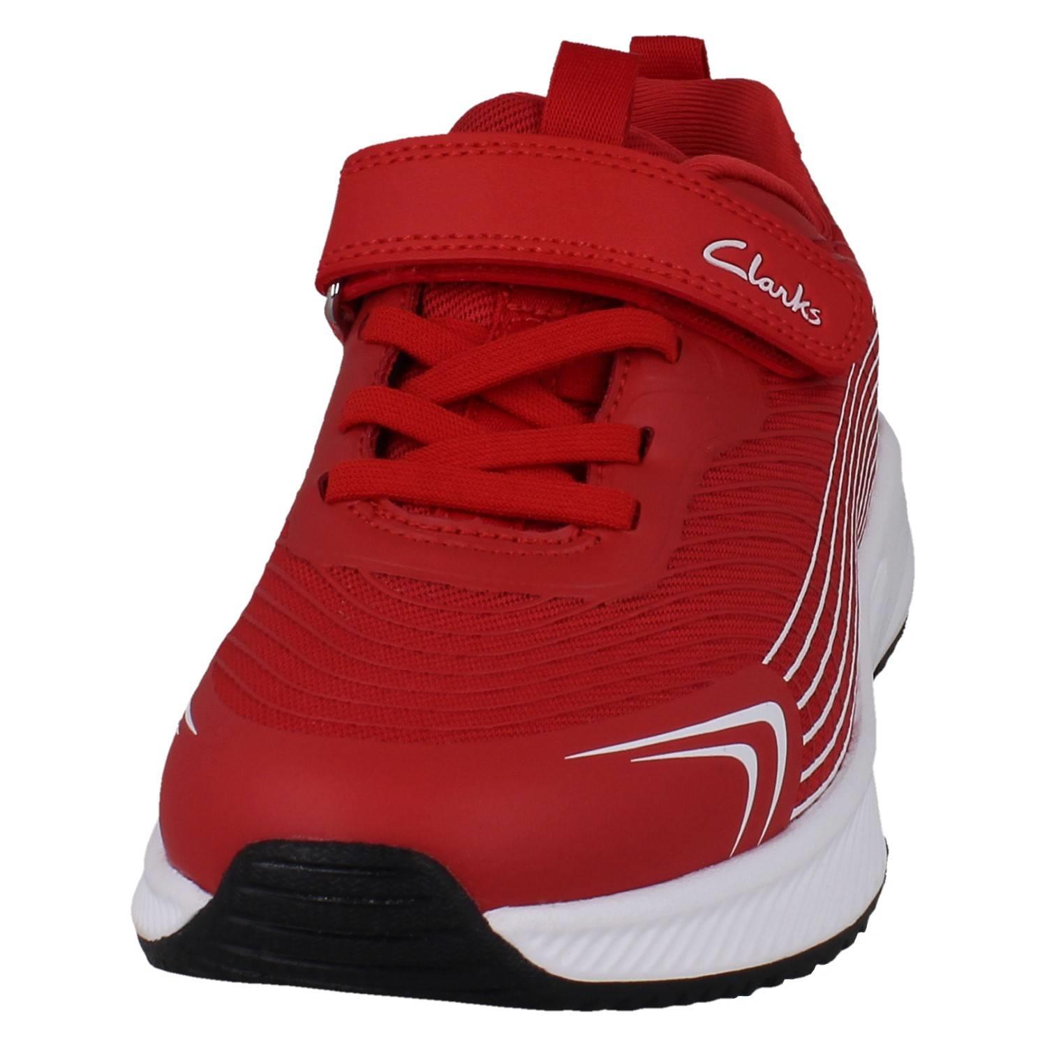 Kids Clarks Padded Textile Breathable Lightweight Sports Trainers *Deyes Dash* - Picture 63 of 64