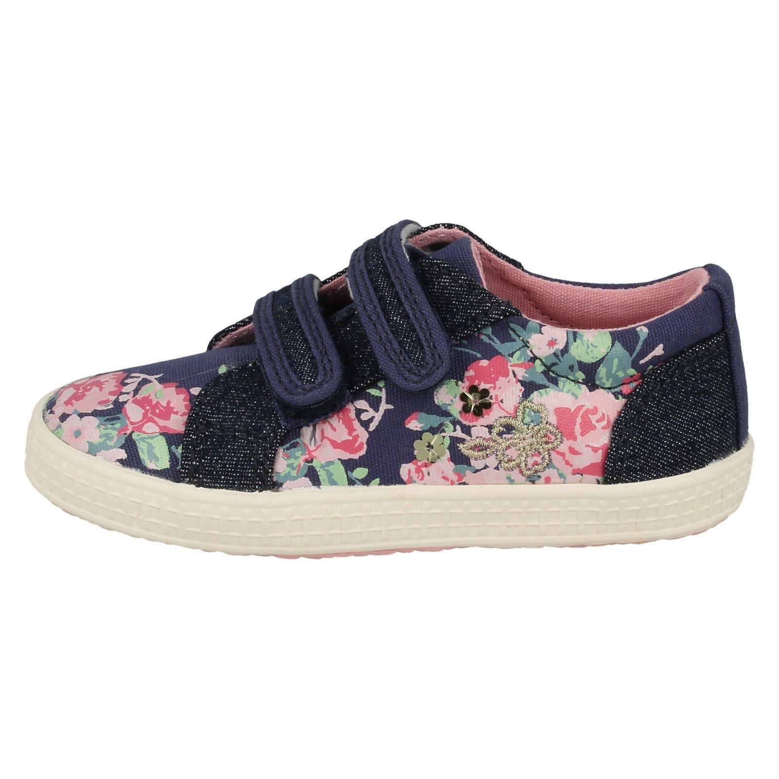 Girls Startrite Casual Canvas Shoes Edith 2 - Picture 3 of 19