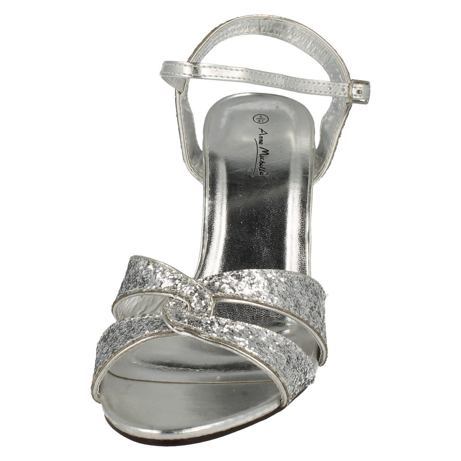 Sandalias de tacón cruzado Anne Michelle para dama - Imagen 13 de 37