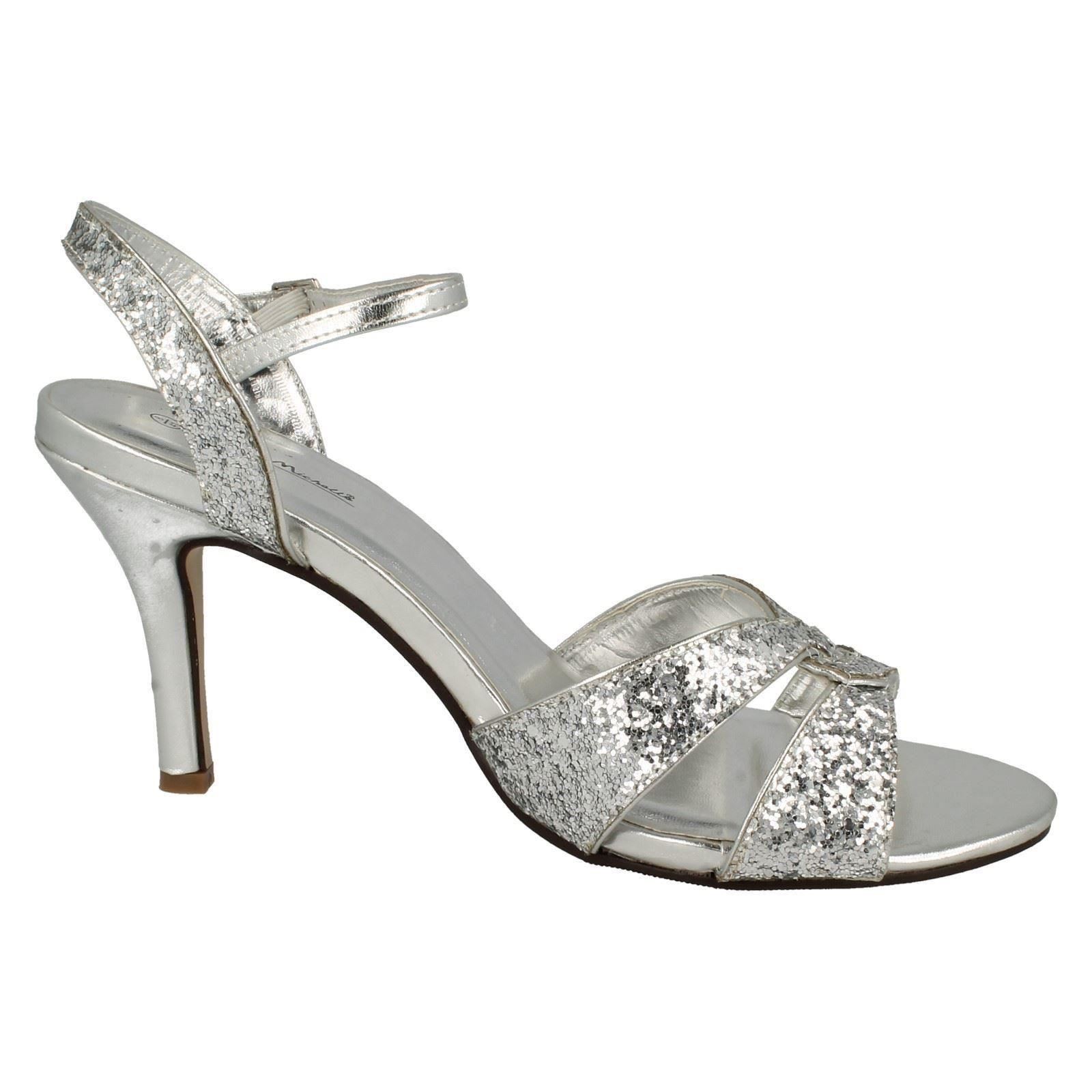 Sandalias de tacón cruzado Anne Michelle para dama - Imagen 15 de 37