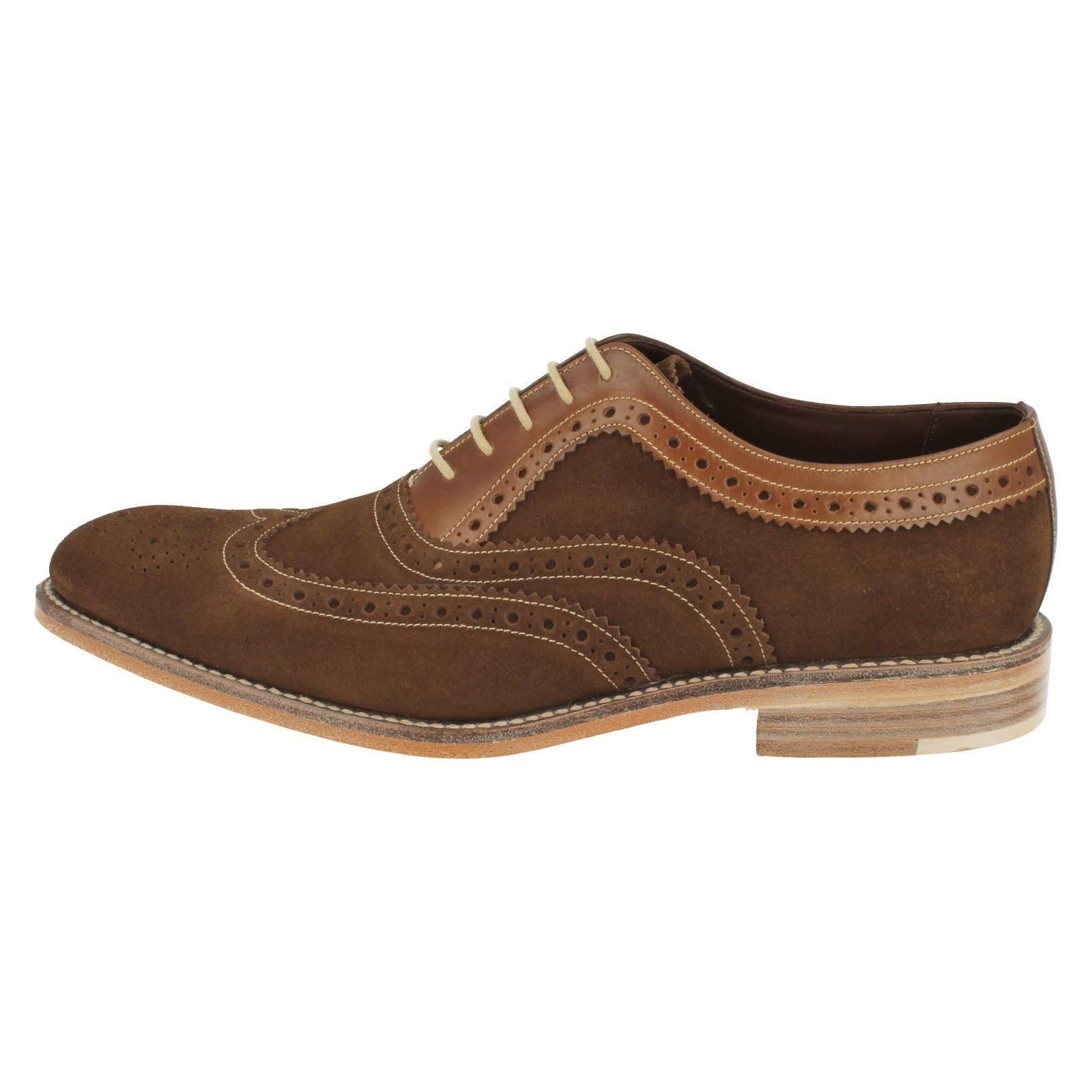 Scarpe Brogue Loake Smart da uomo stringate Floyd - Foto 3 di 10