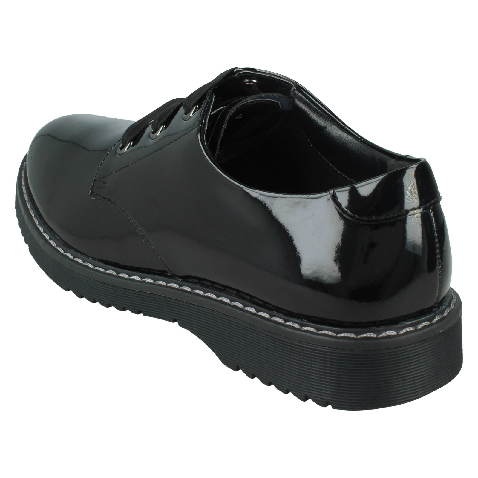 Mädchen Angry Angels by Startrite Smart Schulschuhe Zum Schnüren Impact - Picture 13 of 19