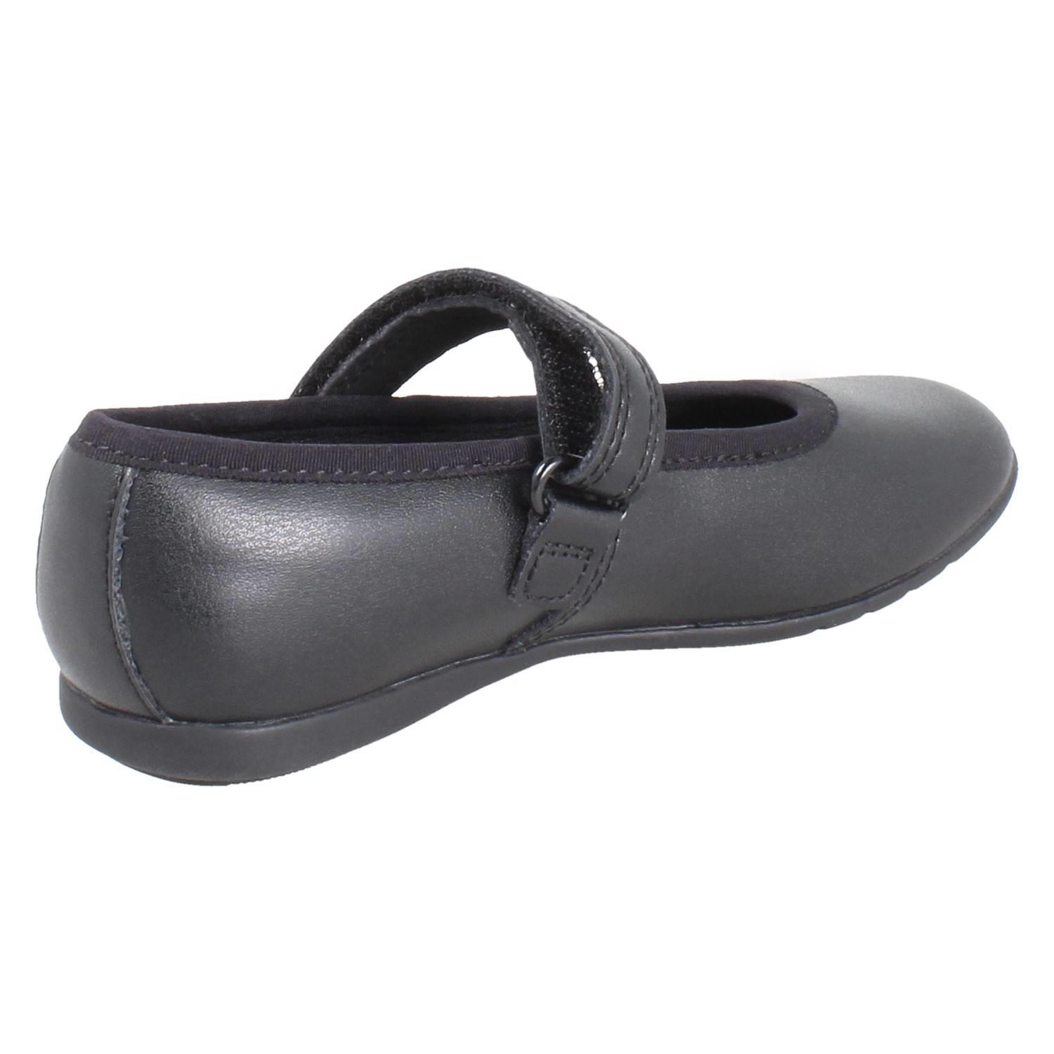 Girls Clarks Synthetic Leather Classic Mary Jane School Shoes *Dance Wish* - Picture 6 of 19