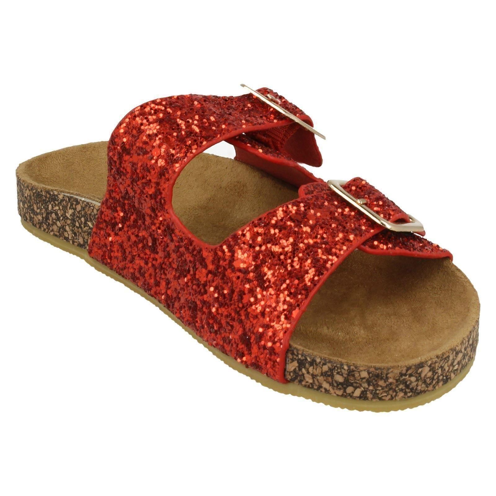 Mädchen Spot On Glitzer "Sandalen" - Bild 26 von 37