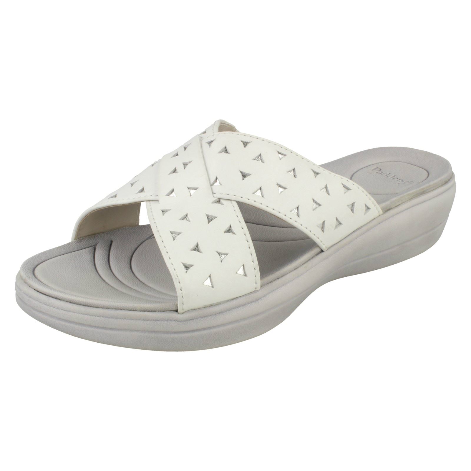 Ladies Padders Wide Fitting Sandals 'Clara' - Picture 18 of 19