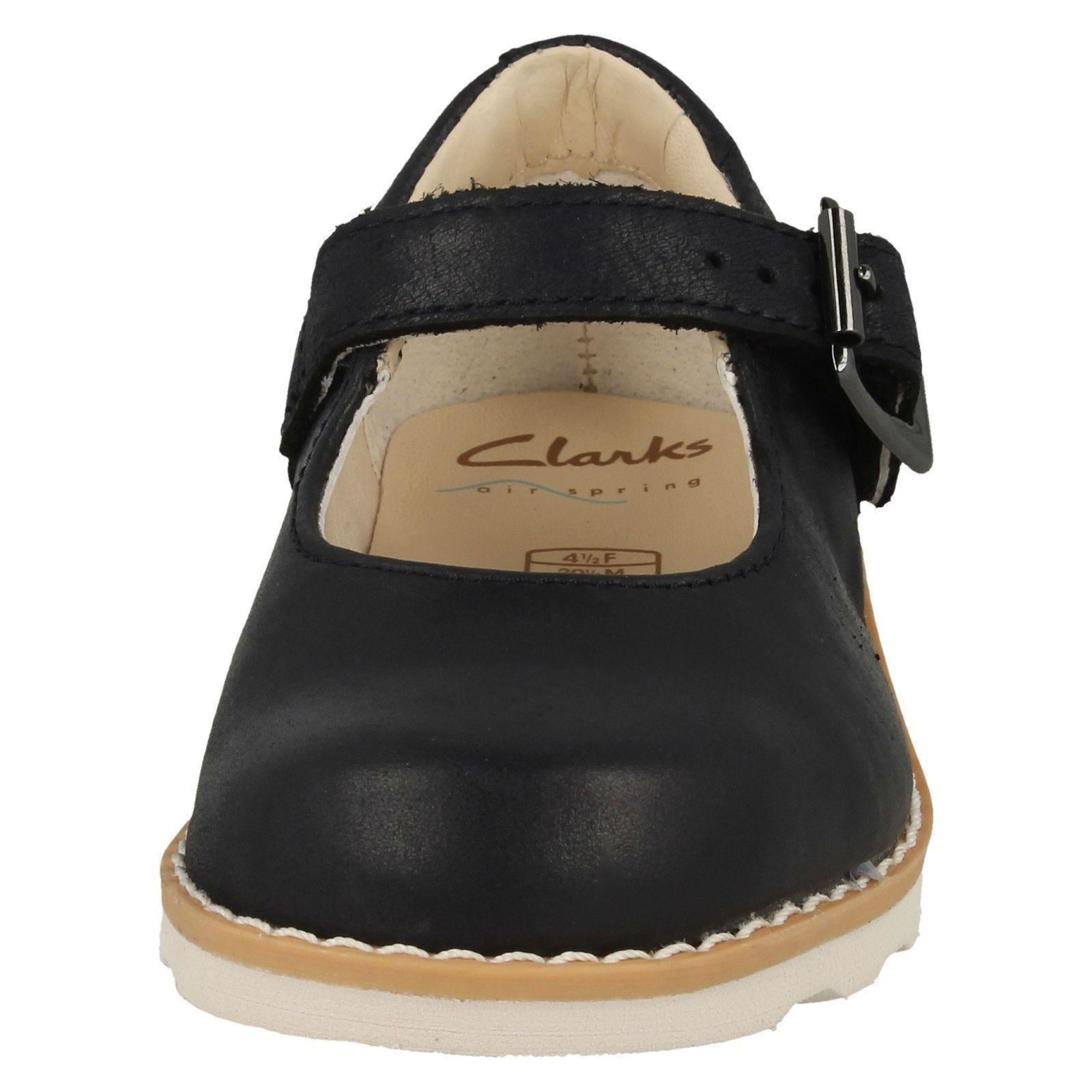 Zapatos cotidianos inteligentes informales con hebilla de cuero para niñas Clarks Crown Honor - Imagen 27 de 28
