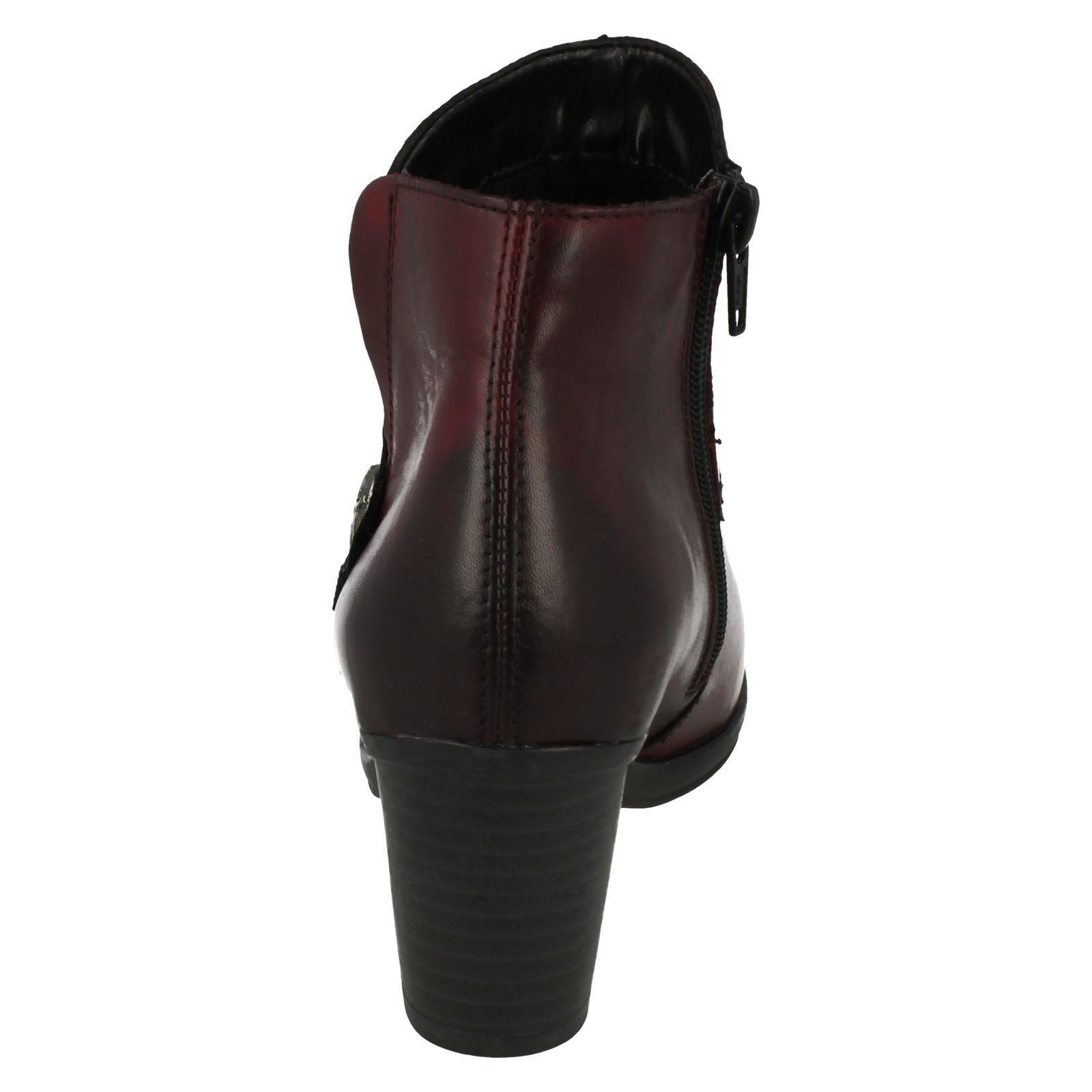 Puntera rojoondeada rojoondeada rojoondeada Damas REMONTE botas al Tobillo Informales Tacón alto Cremallera de Cuero R1571 f83a38 Puntera rojoondeada rojoondeada rojoondeada Damas REMONTE botas al Tobillo Informales Tacón alto Cremallera de Cuero R1571 f83a38