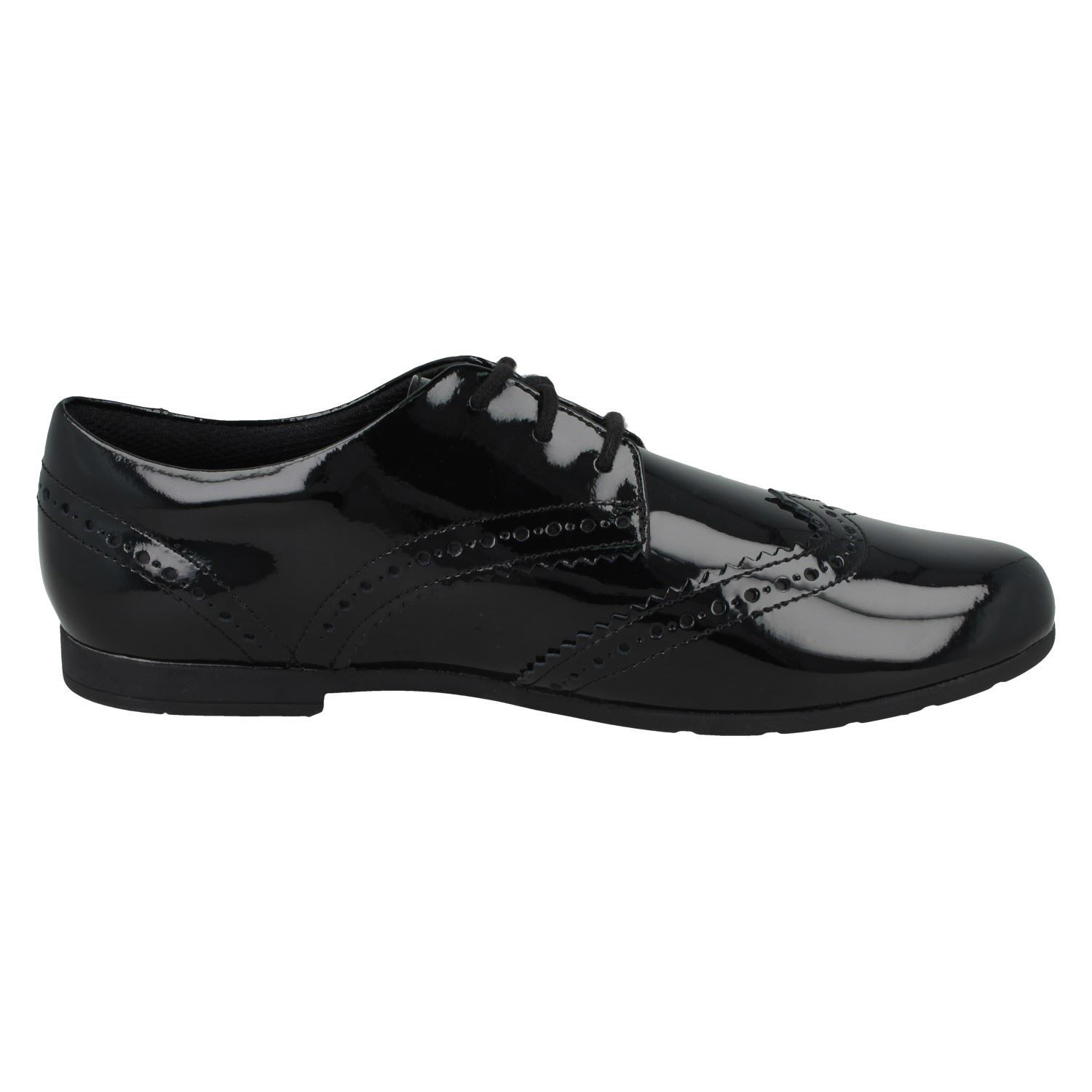 Girls Clarks School Shoes Scala Lace - Picture 16 of 20