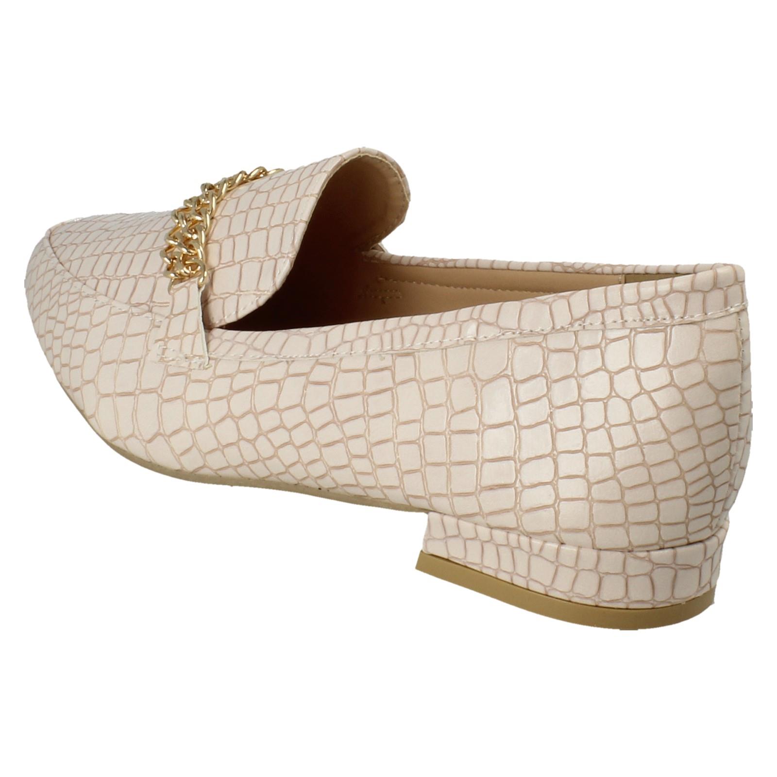 Ladies Spot On Wide Fit Loafers 'F8R0534' - Picture 13 of 19