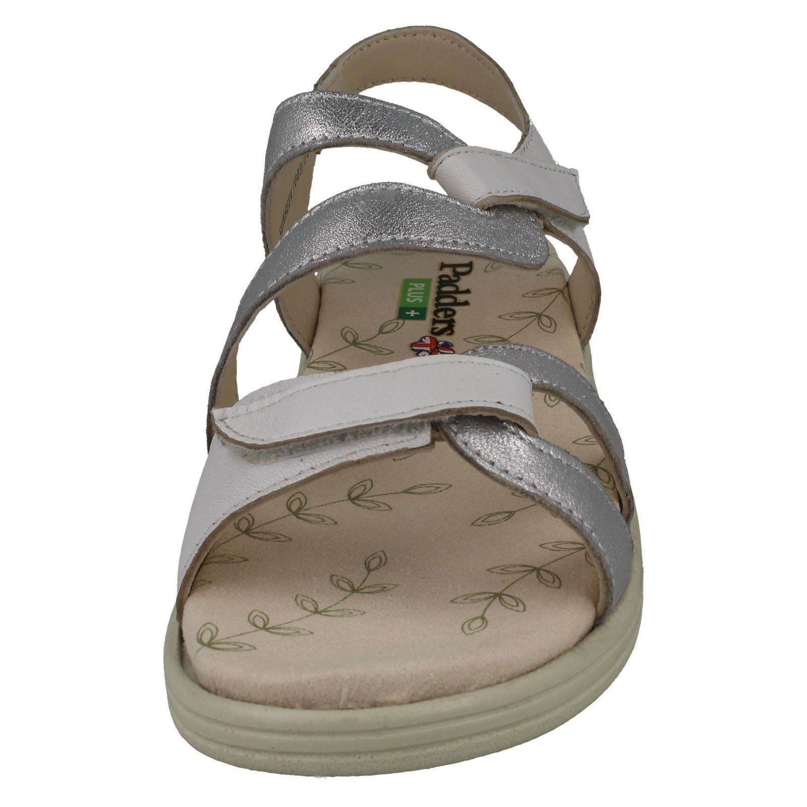 Sandalias de ajuste ancho elegantes con tiras para dama Padders Sunseek - Imagen 18 de 19