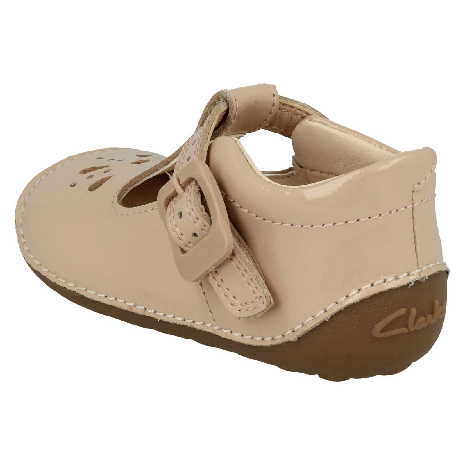 Infant Girls Clarks T-Bar Cruisers 'Little Weave' Infant Girls Clarks T-Bar Cruisers 'Little Weave'