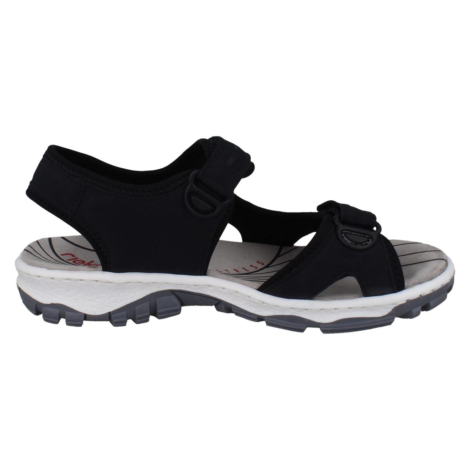 Sandalias de verano Rieker sintéticas antiestrés estilo deportivo para dama 68866 - Imagen 16 de 46