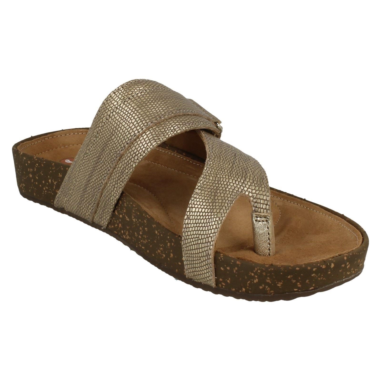 Ladies Clarks Flip Flop Sandals *Rosilla Durham*