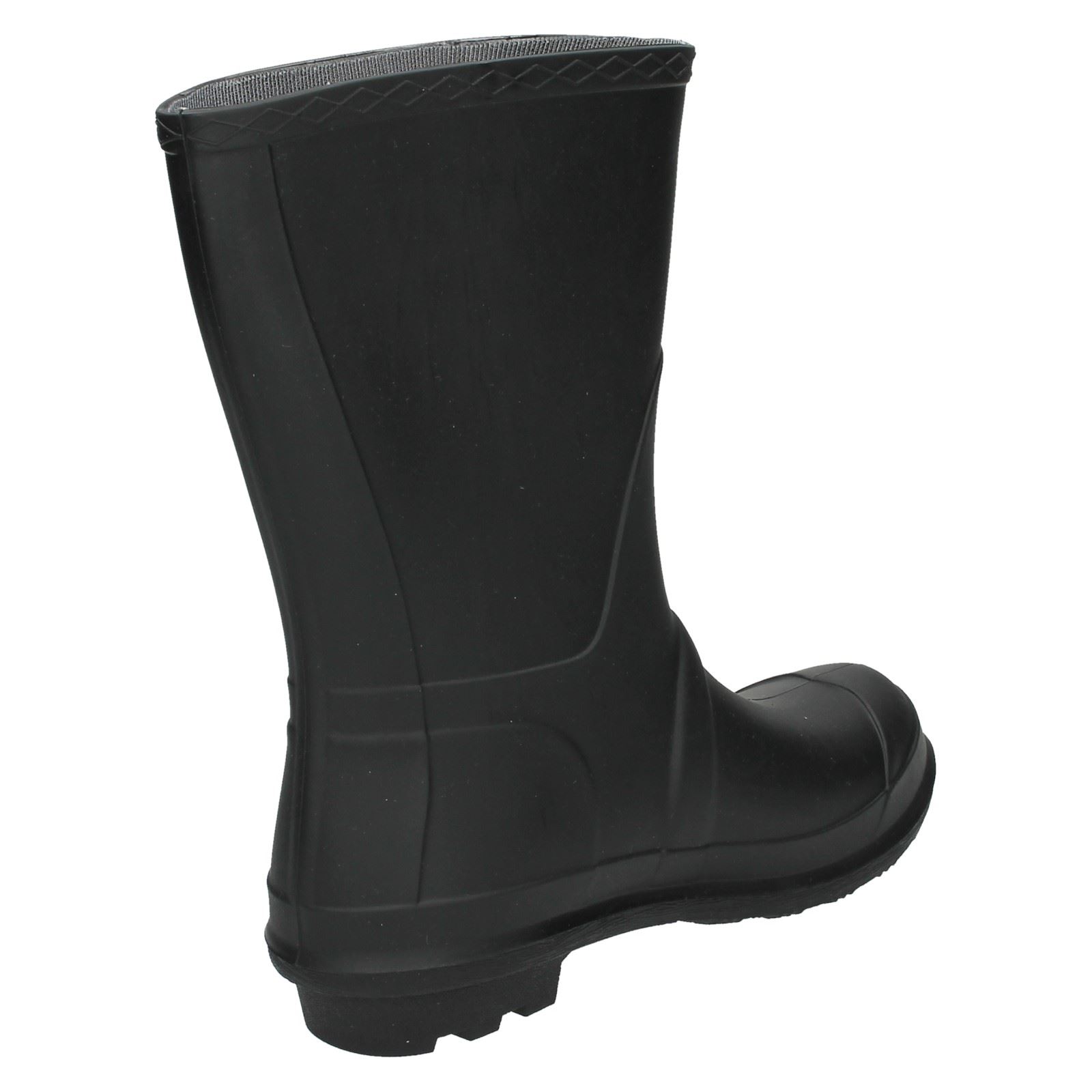 Womens Spot On Casual Wellington Boots X1R219 - Picture 6 of 37