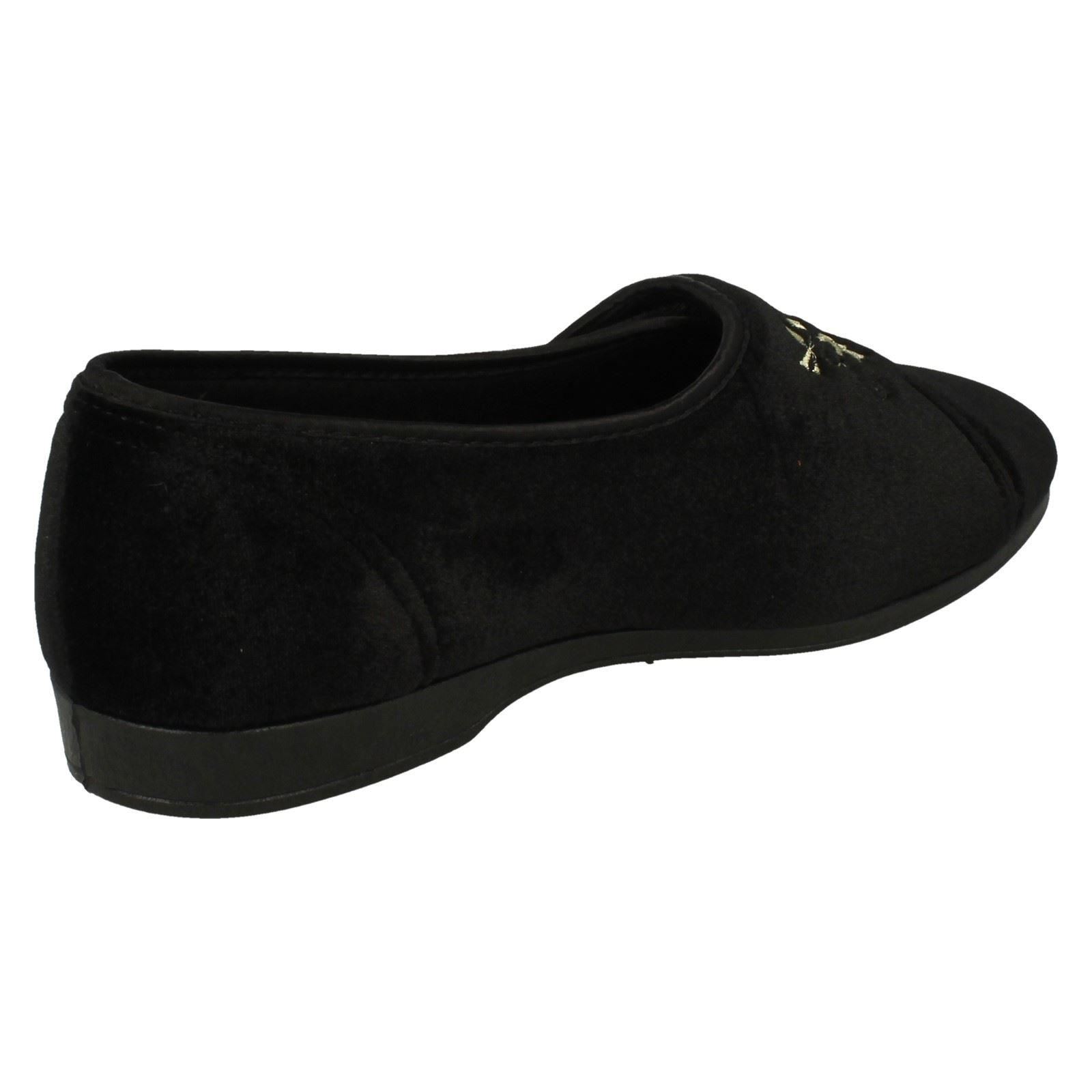 Ladies Free-Step Hook And Loop Fastened Full Slipper KV784 - Picture 8 of 28