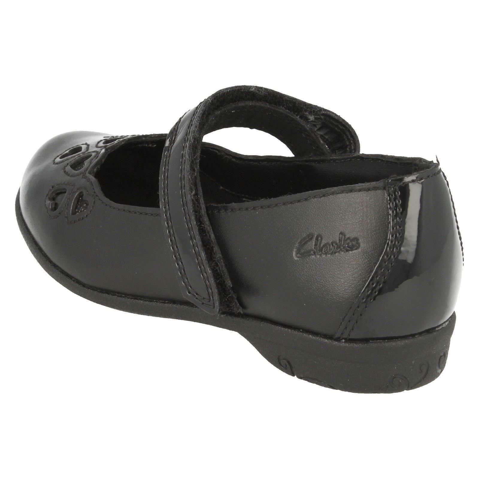 negro Zapatillas Clarks escolares de cuero Mimi de Orra 4zBwtzq