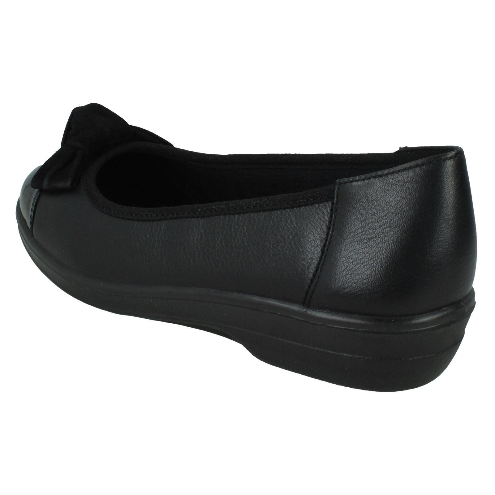 Ladies Padders Slip On Wedge Shoes Orient - Picture 4 of 28