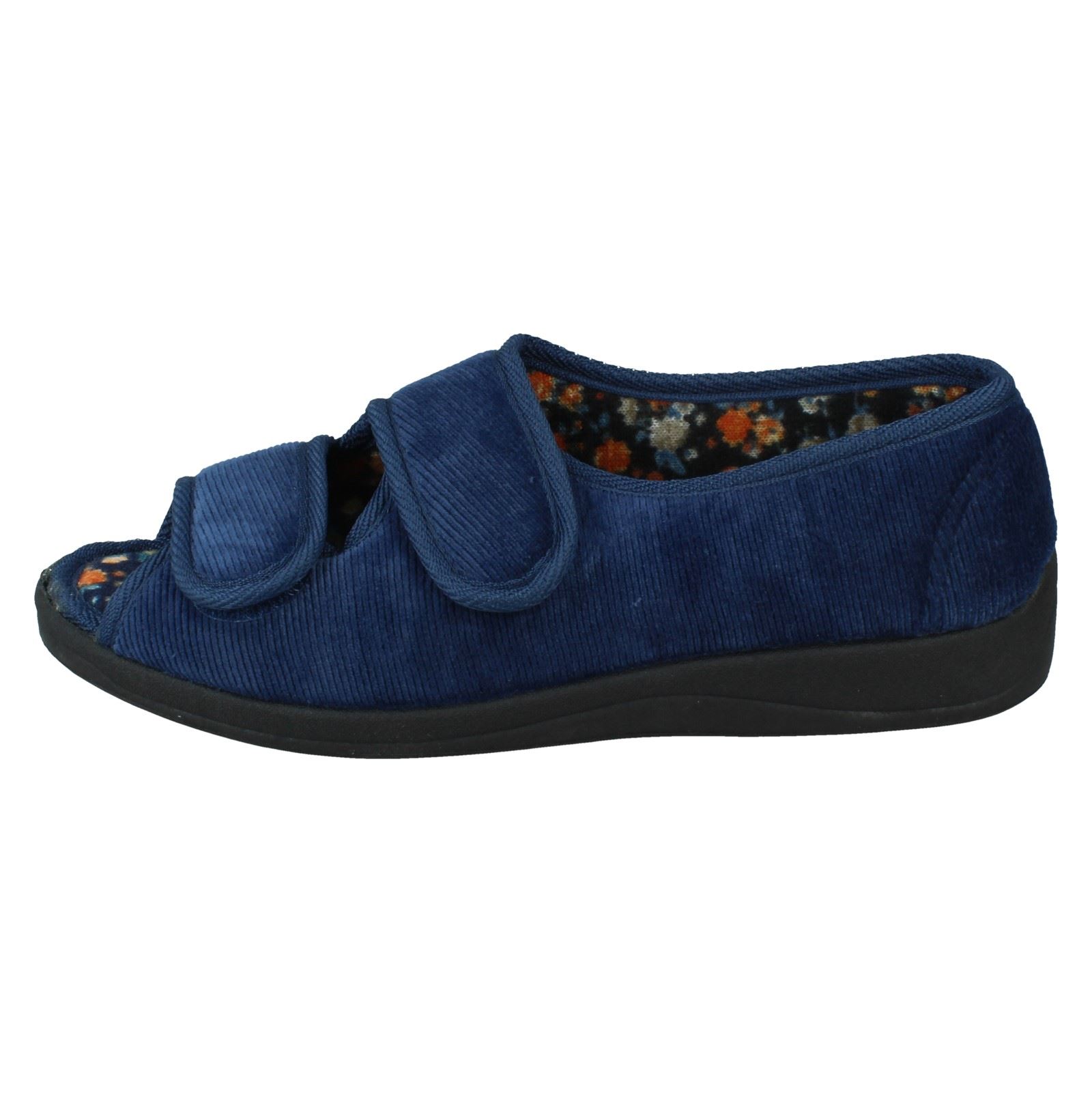 "Pantuflas forradas florales ""Mary"" para damas Four Seasons" - Imagen 22 de 28