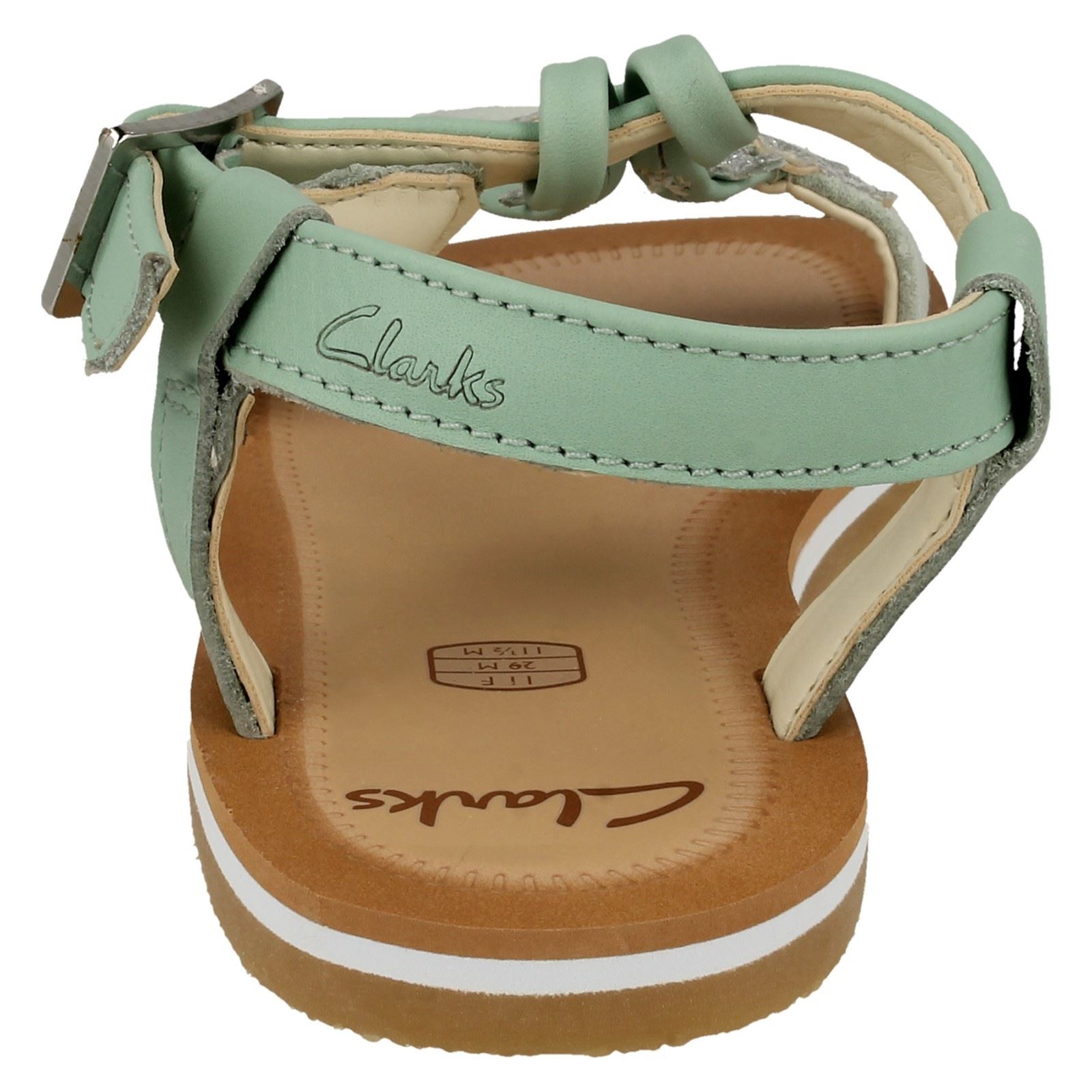 Girls Clarks Stylish Star Detailed Sandals Finch Summer K - Picture 5 of 19