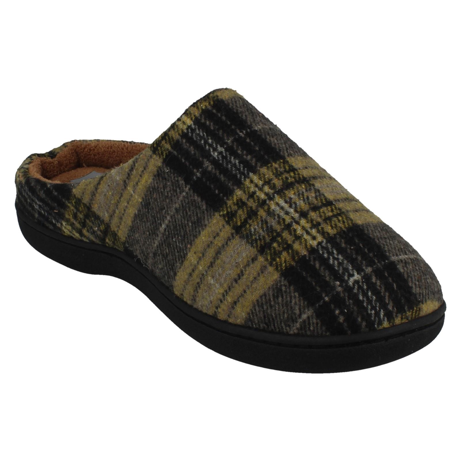 Herren Rosebank Alltag Slipper Freizeit Lounge Pantolette Hausschuhe Morris - Bild 8 von 10