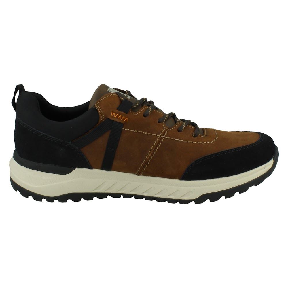 Mens Rieker Leather Lace Up Water-Resistant R-TEX Casual Shoes: U0100 - Picture 7 of 10