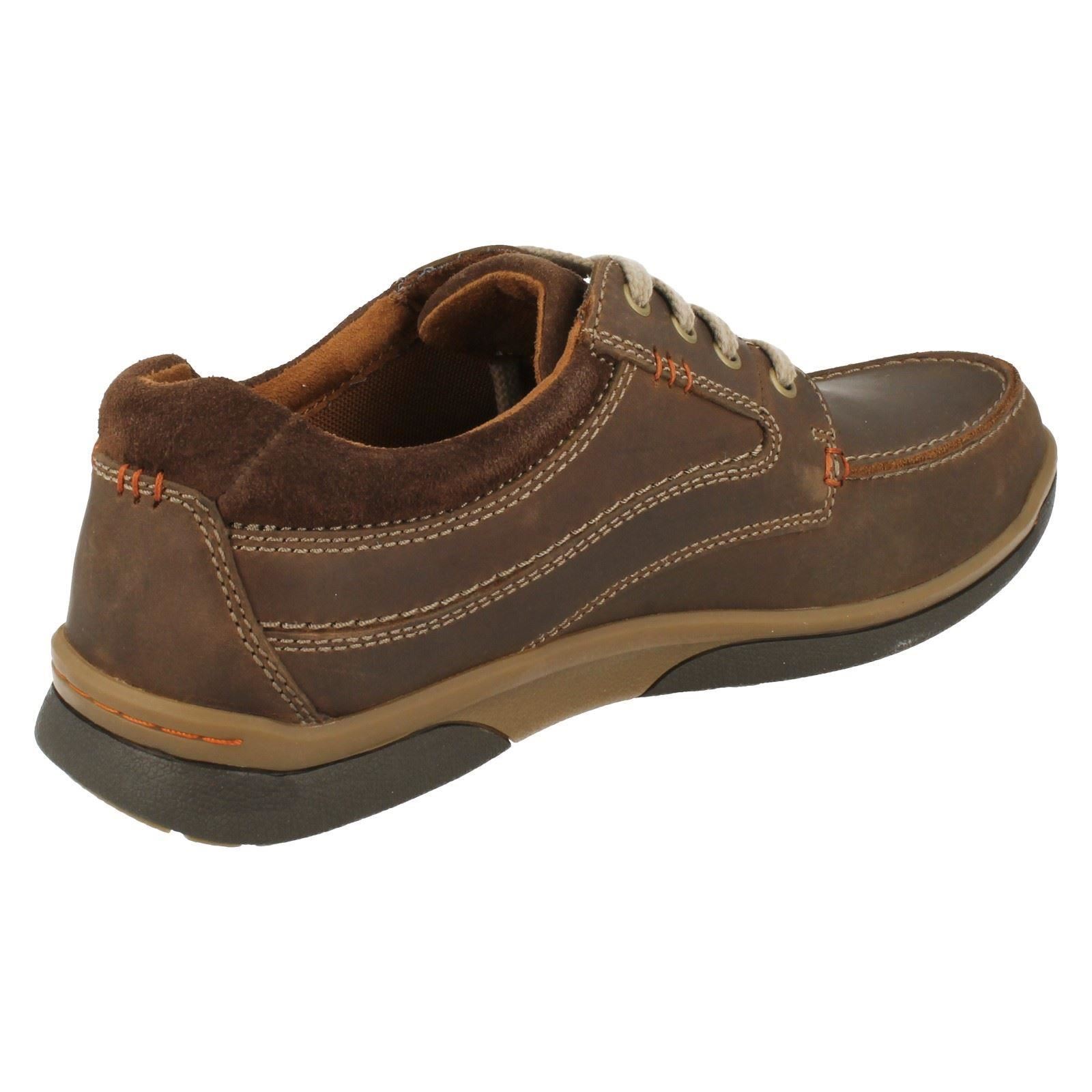 Da Uomo Clarks Lacci Scarpe Casual-Randle Walk
