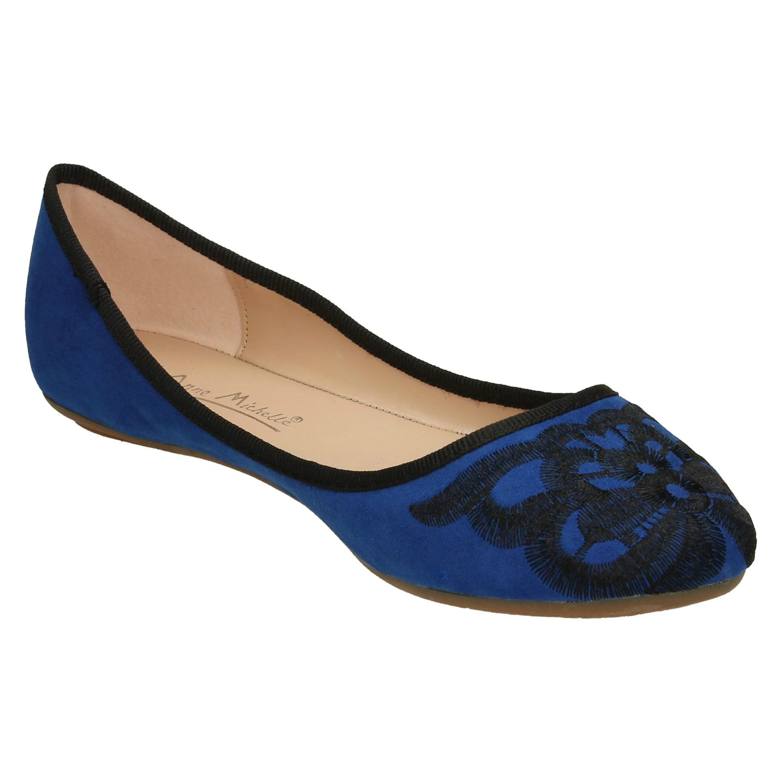 Zapatos de bailarina para dama Anne Michelle Suedette - Imagen 19 de 46