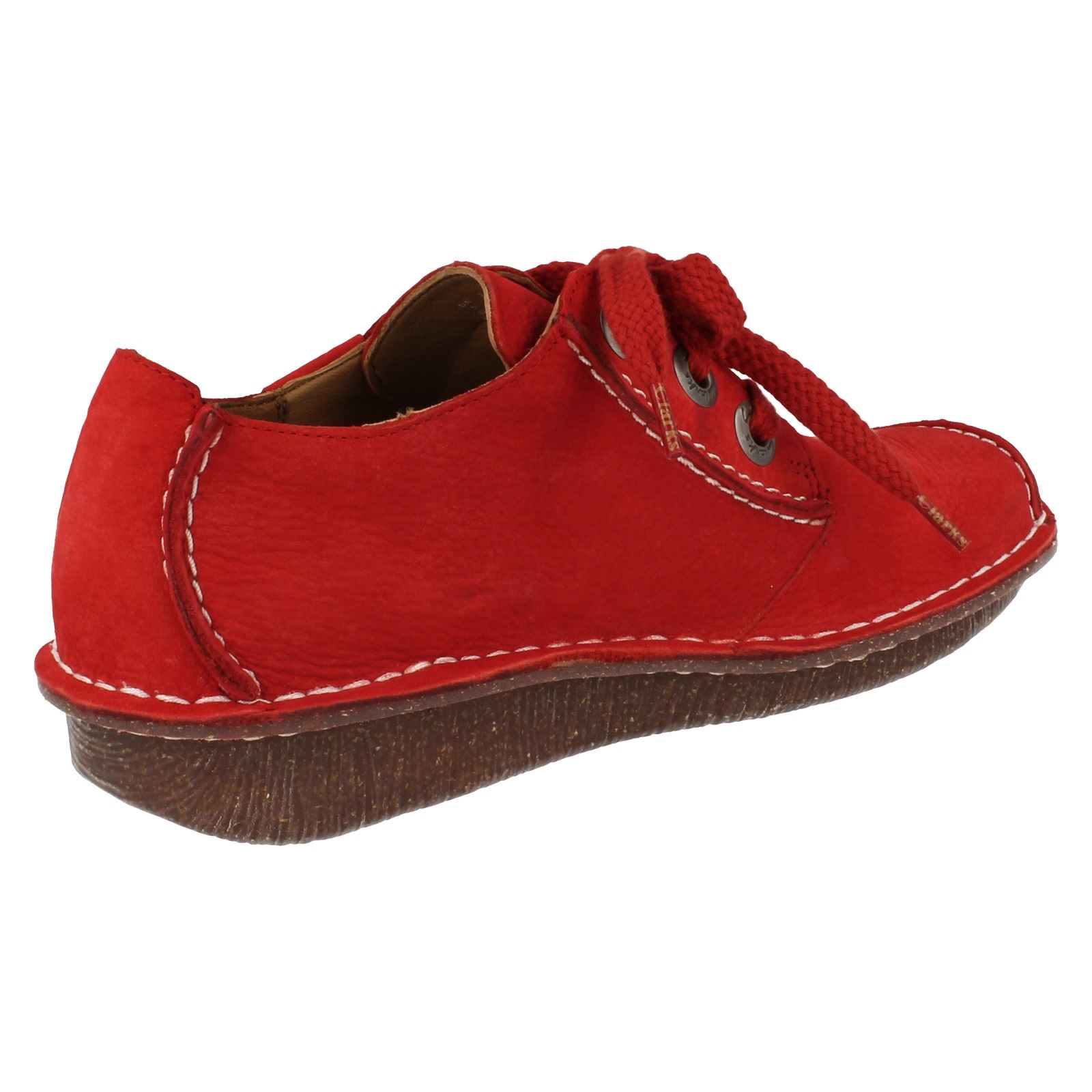 Scarpe Casual In Pelle Clarks Da Donna Lace Up Funny Dream - Picture 94 of 145