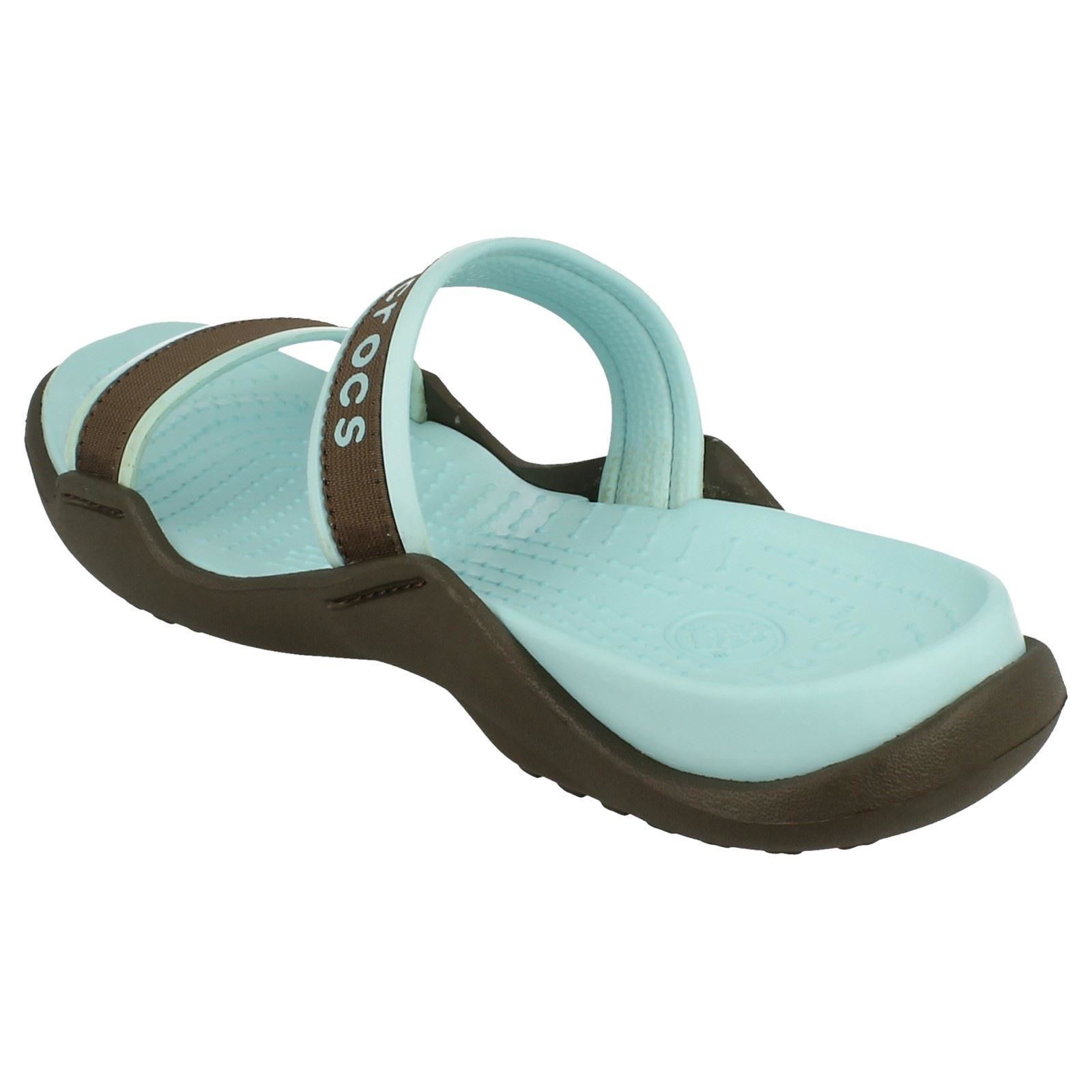 Ladies Crocs Slip On Sandals *Patra* | eBay