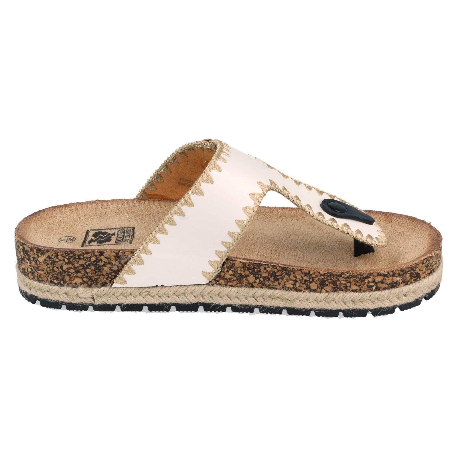 Ladies Down To Earth F12105 Toe Post Sandals - Picture 16 of 19