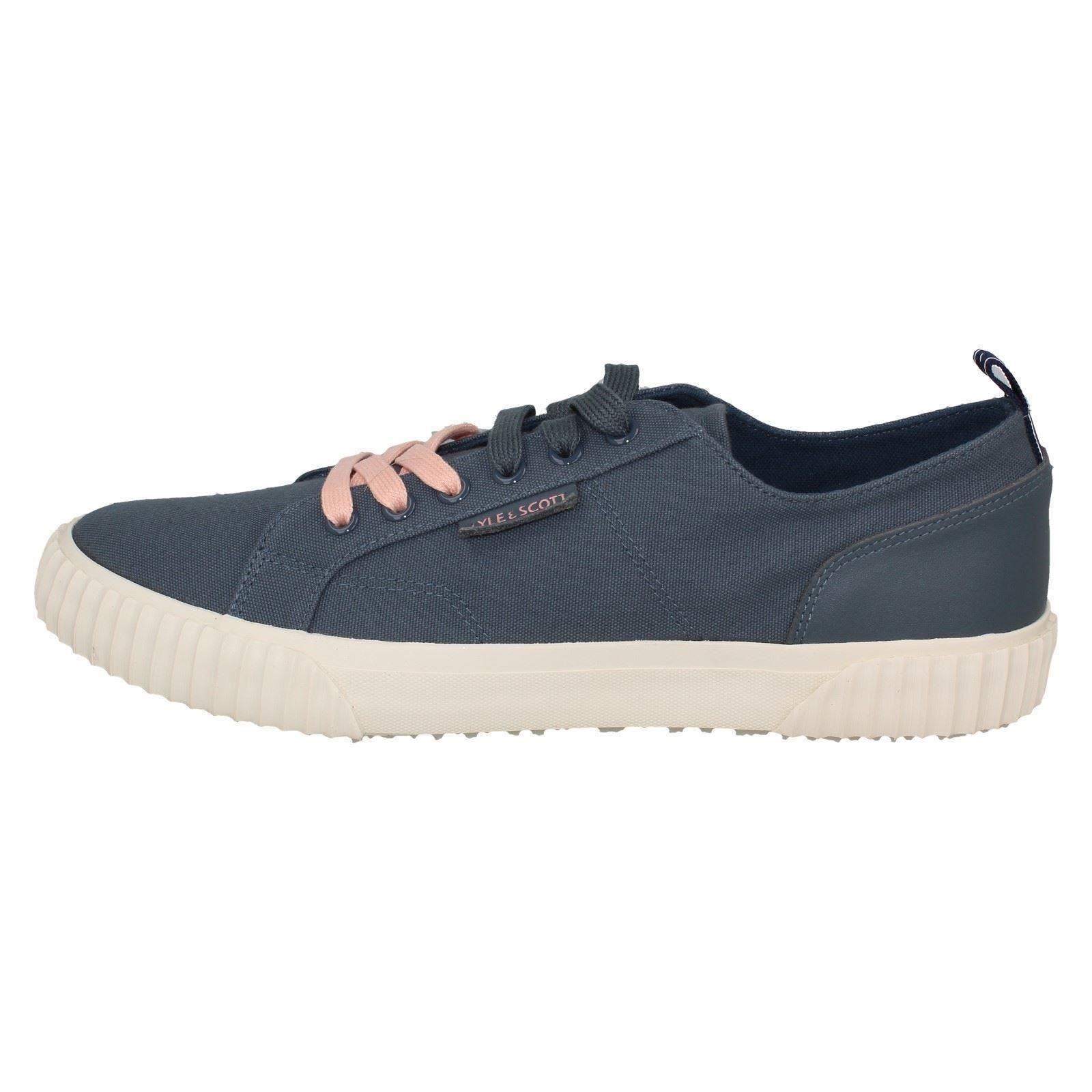 Mens Lyle & Scott Lace Up Casual Canvas Mitchell 'FW1008' - Picture 18 of 28
