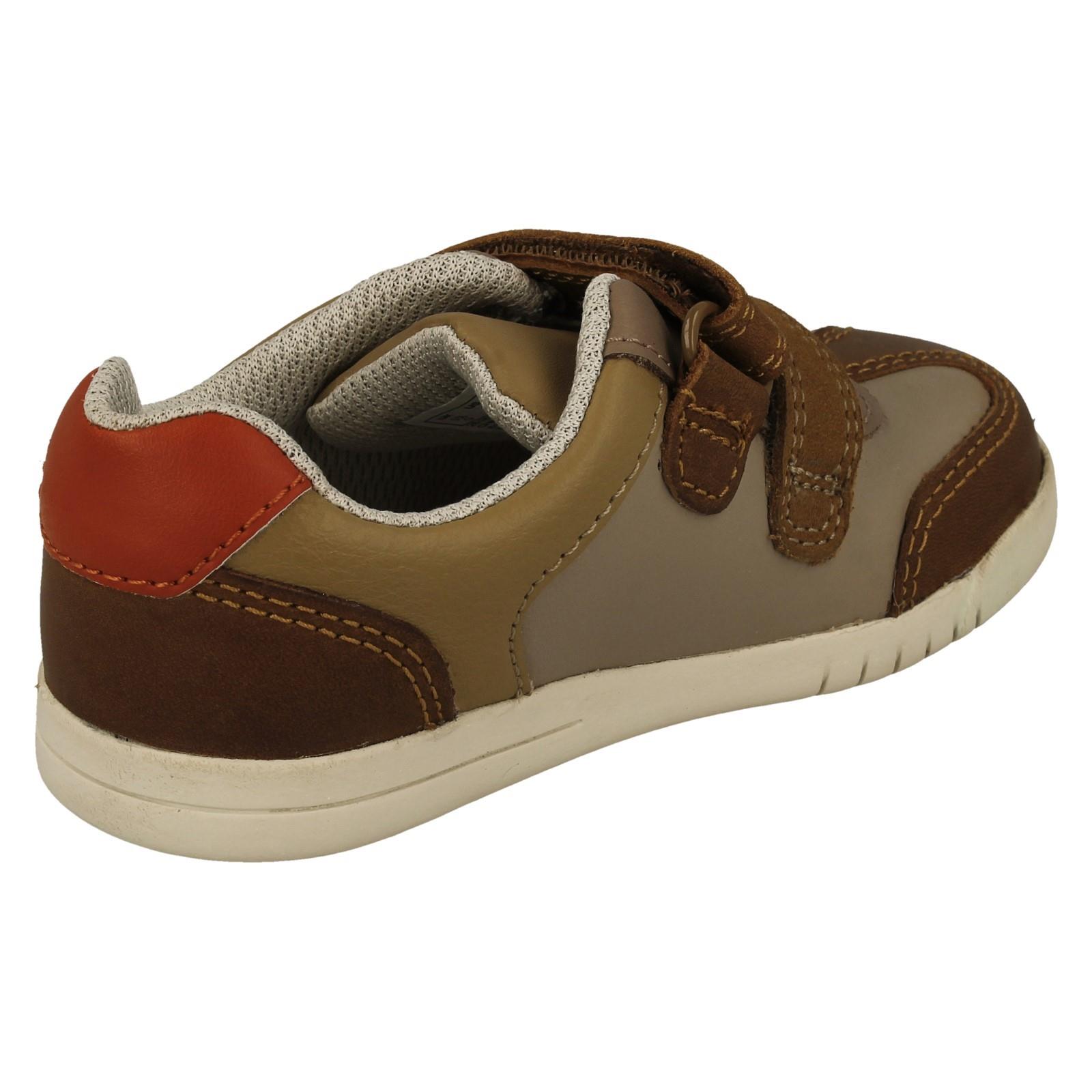 Jungen Clarks Streifendetail Klettverschluss Schuhe "Den Stripe" - Bild 18 von 28