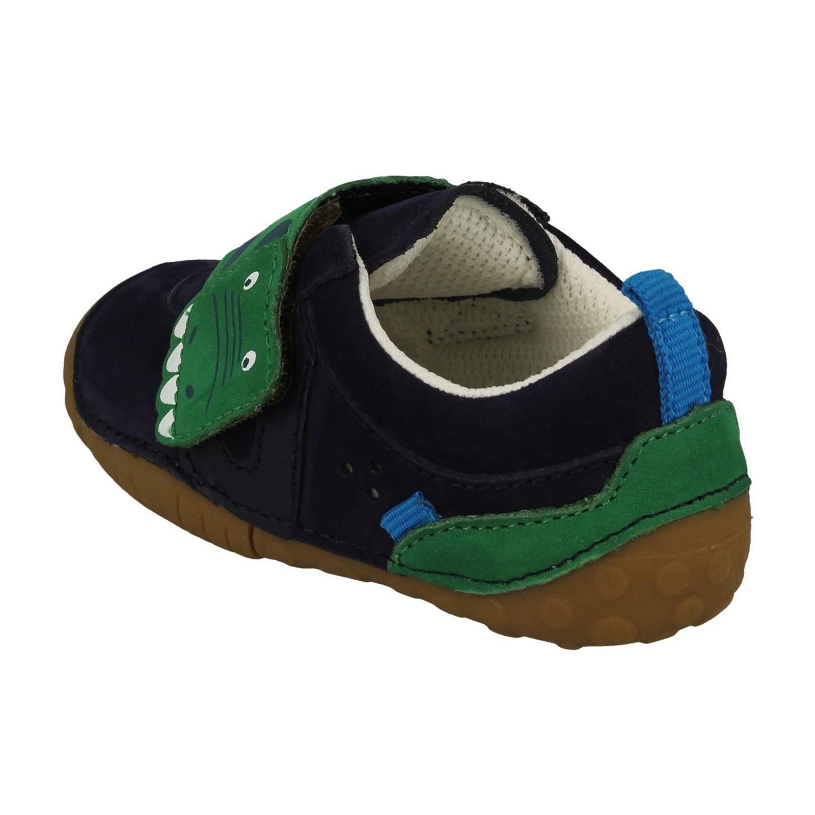Boys JoJo Maman Bébé Collection By Startrite Dinosaur Detail Shoes 'Little Mate' - Picture 10 of 10
