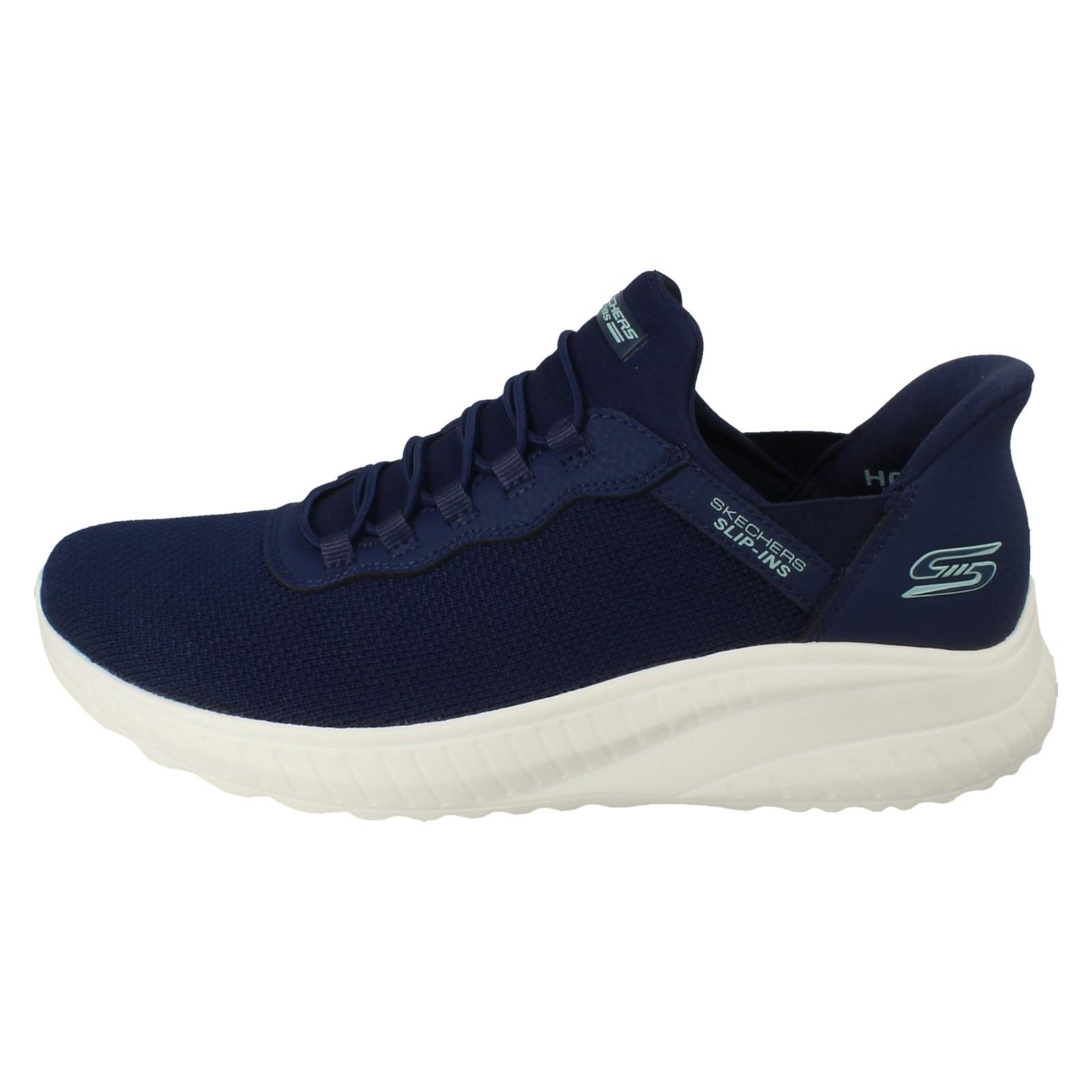 Mujer Skechers Textil Slip-ins Entrenadores Informales Inspiración Diaria 117500 - Imagen 12 de 28